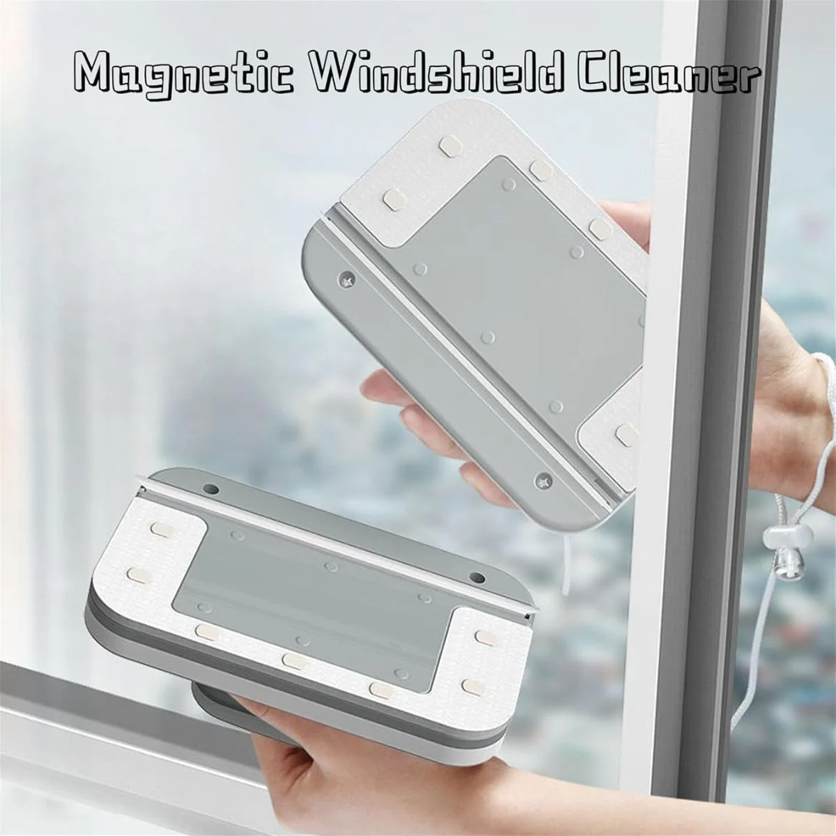 Limpiador De Ventanas Magnético De Doble Cara. Ideal Para Vidrios Entre 3-10Mm De Grosor. - Image 2