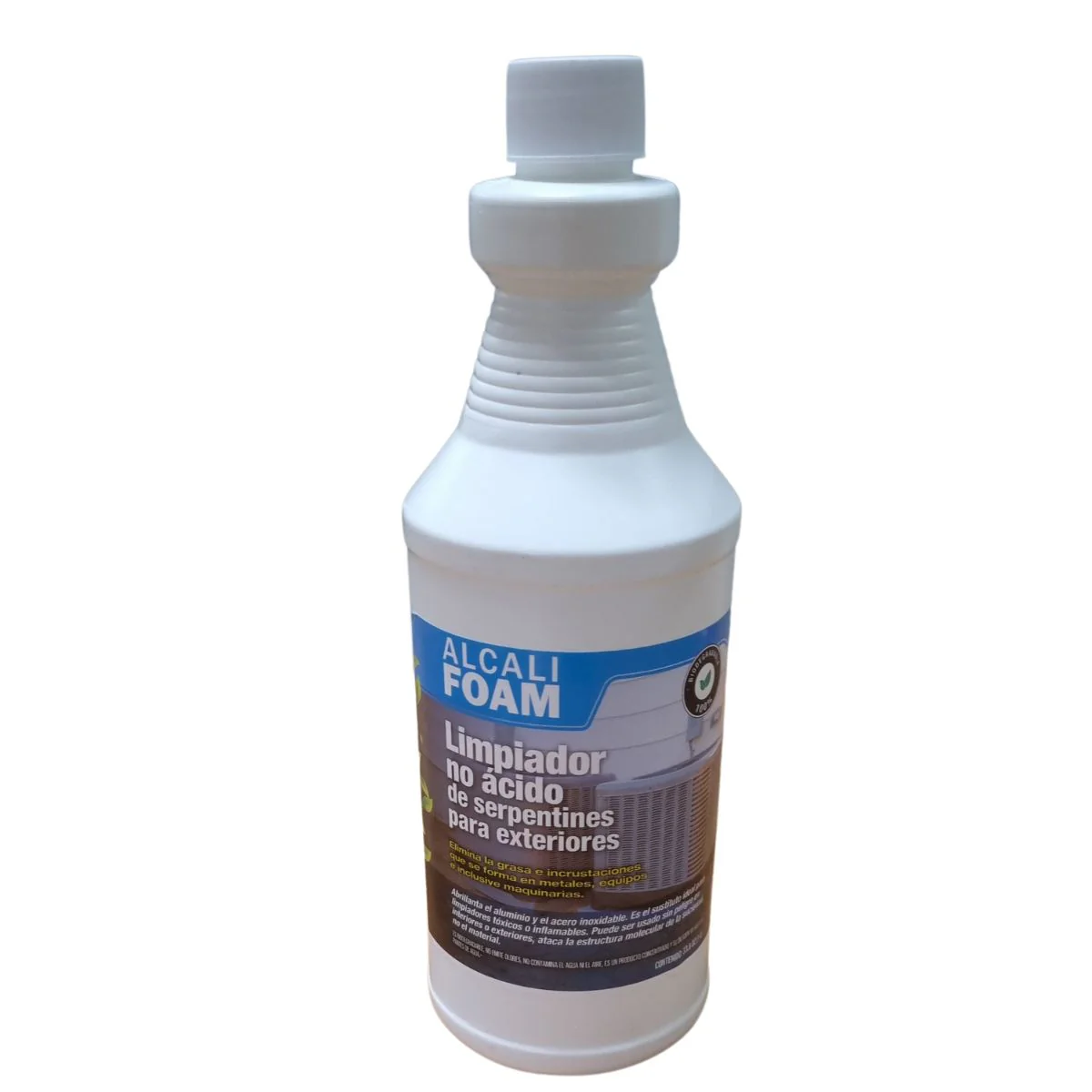 Limpiador No Ácido De Serpentines Y Bobinas De Aires Acondicionados. Abrillantador De Aluminio Y Acero Inoxidable. 33.8Oz (1L)