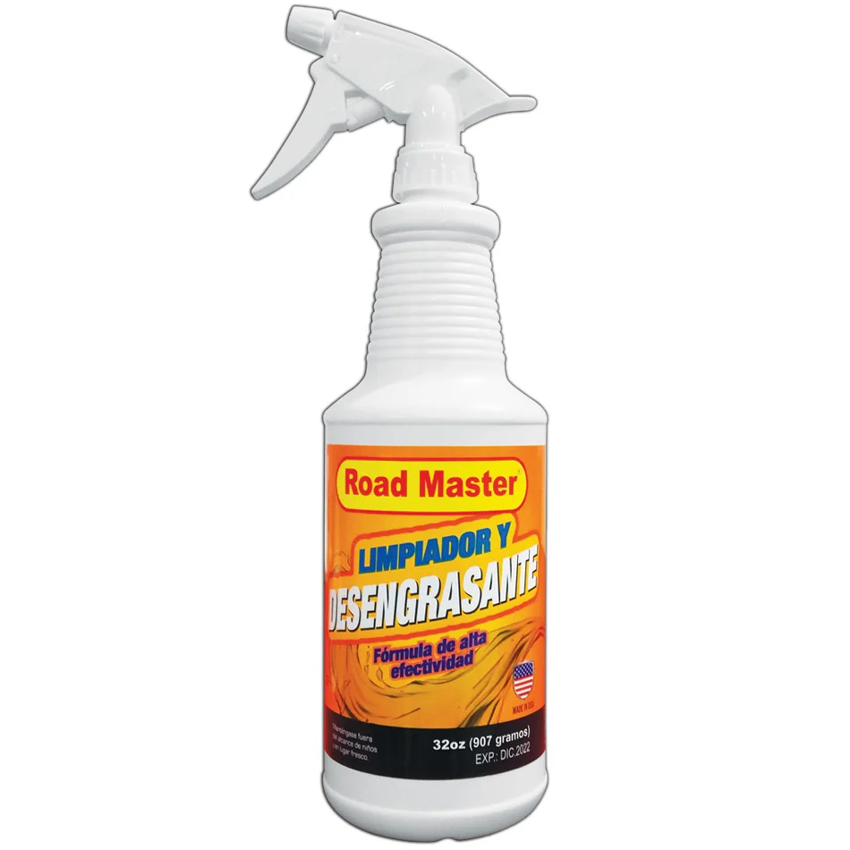 Limpiador Y Desengrasante, Formula De Alta Efectividad 32 Oz.