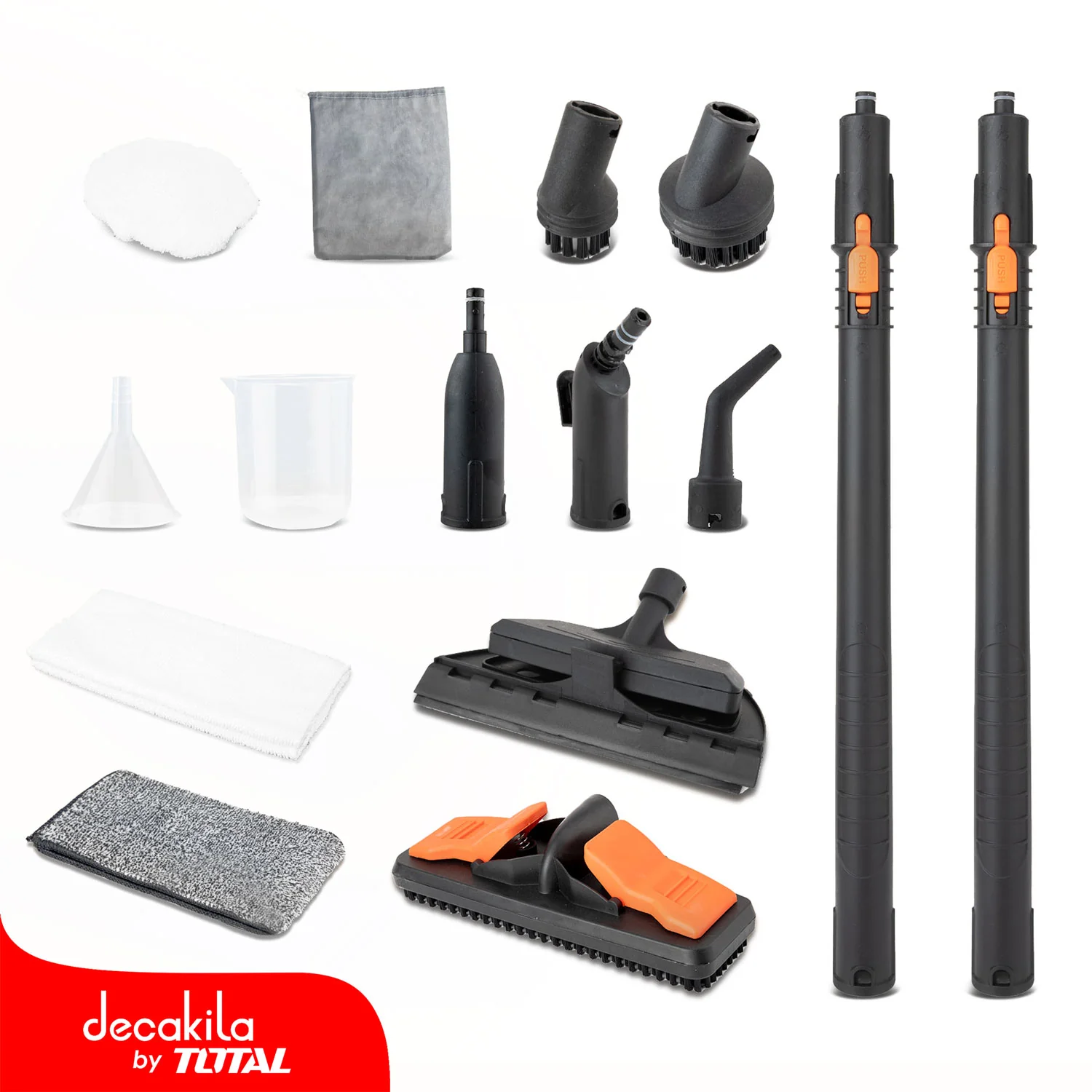 Limpiadora A Vapor 1800W, 120V/60Hz , 1.3 L ,Incluye Accesorios. - Image 3