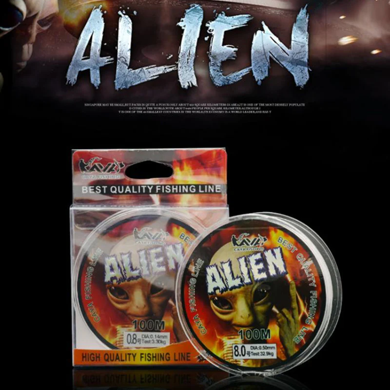 Líneas De Pesca Hechas De Nylon, ALIEN. 100M. - Image 11