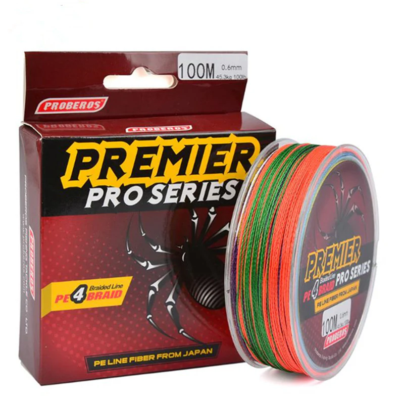 Líneas De Pesca PE Line, 100M, Multicolor. - Image 13