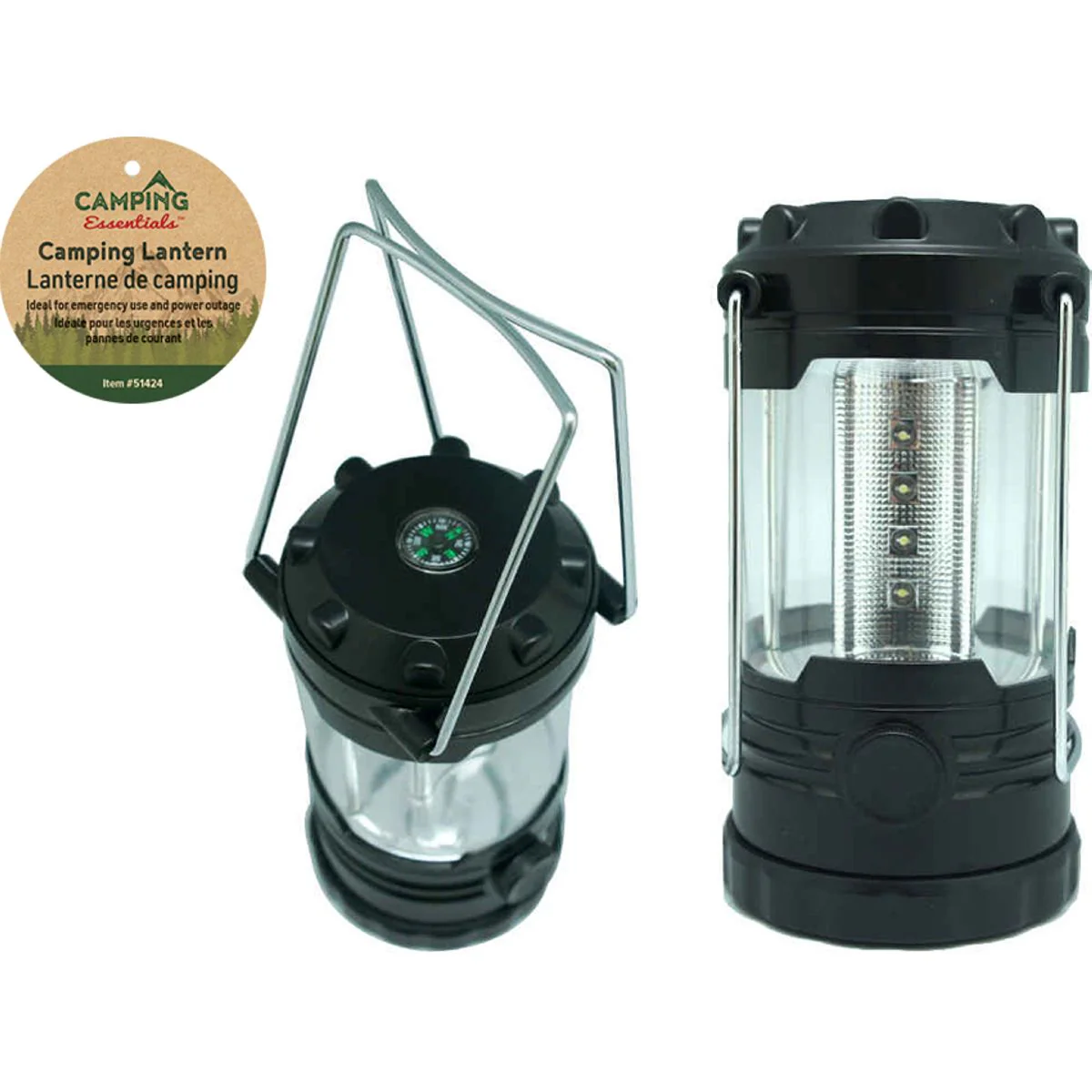 Linterna De Camping De 12 LED Usa 3Xaa Baterias (No Incluidas)