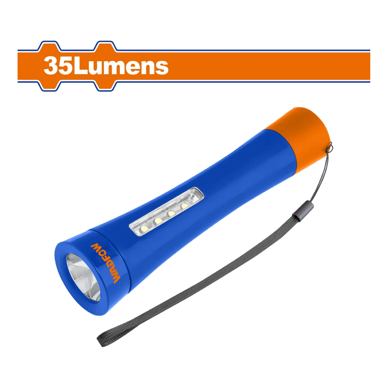 Linterna De Mano. 35Lm. Interruptor De Luz. Usa 3 Pilas Alcalinas AAA. Peso: 50G. D/L: 40/152Mm. - Image 2