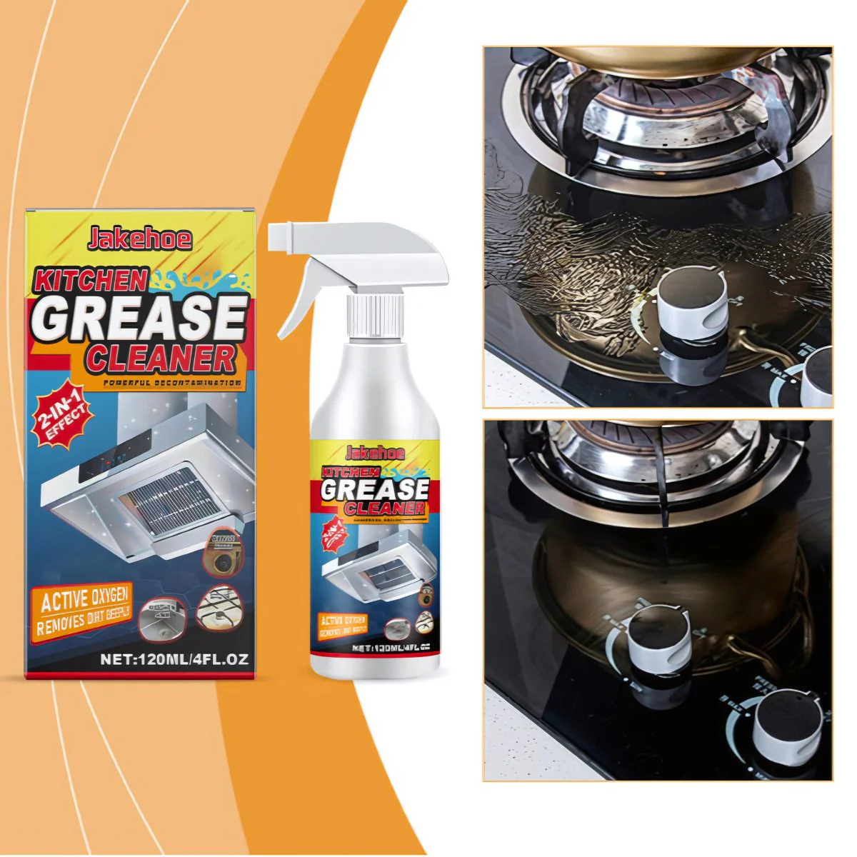 Liquido Desengrasante 120Ml. Limpiador Multipropósito. Elimina La Grasa Al Instante. - Image 2