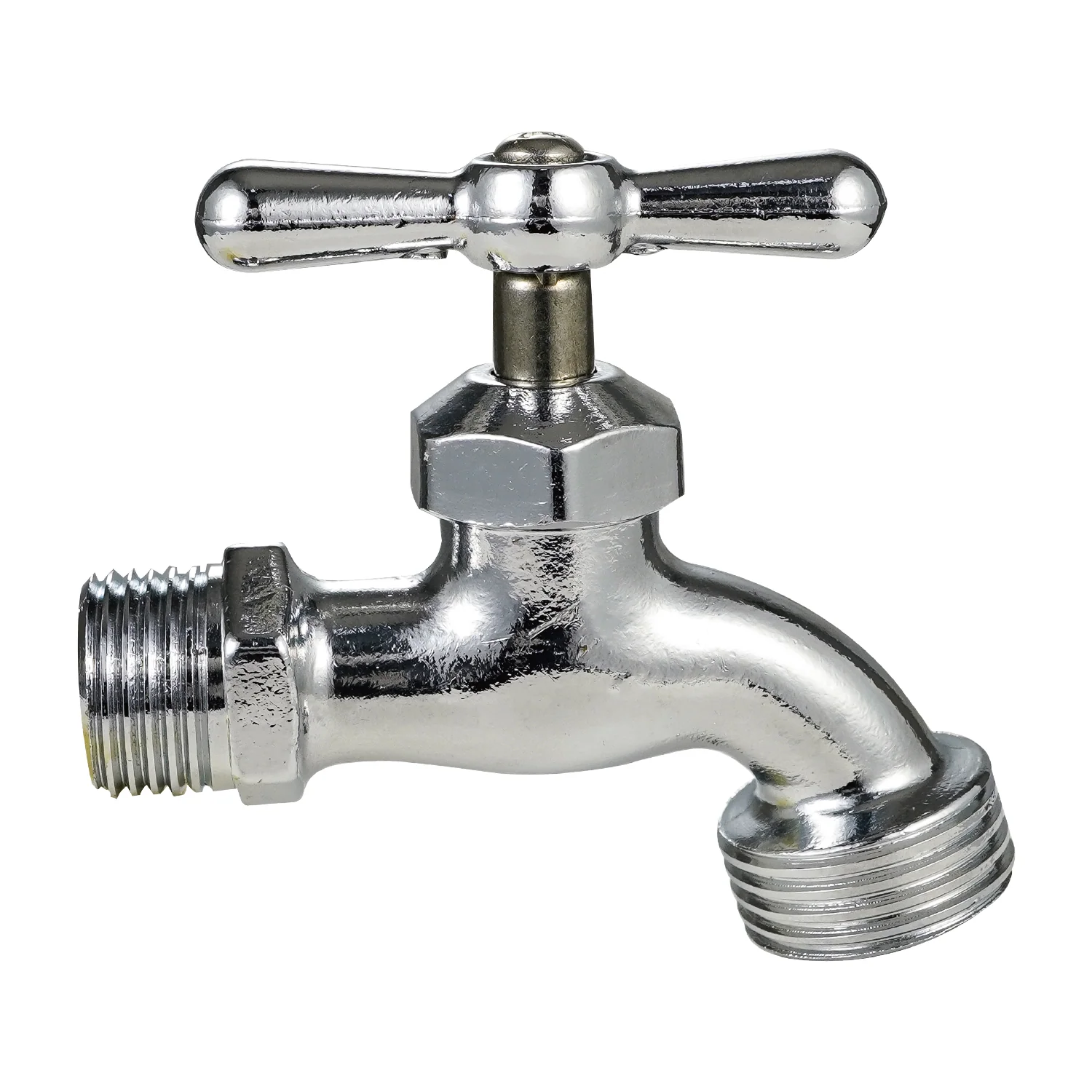 Llave De Agua Para Jardín 1/2" Con Rosca 3/4". Grifo Pluma De Exterior Para Manguera. - Image 2