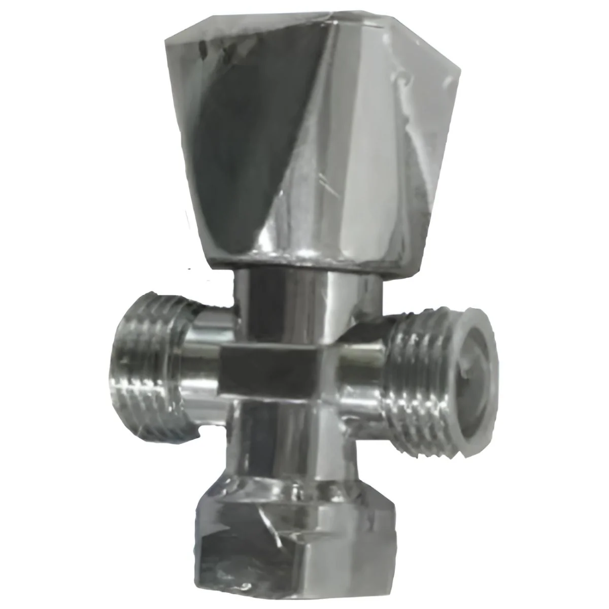 Llave De Ángulo 1/2" X 1/2" X 1/2" NPT.