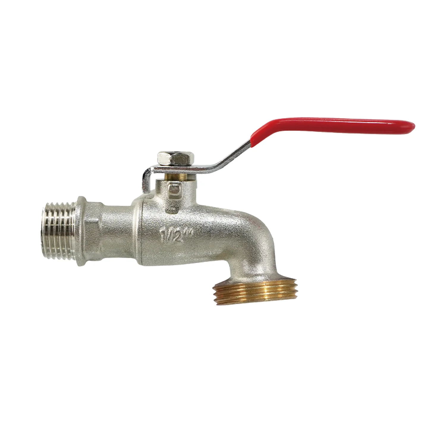 Llave De Jardín 1/2" Y 3/4" Para Manguera Con Palanca De Medio Giro. - Image 2