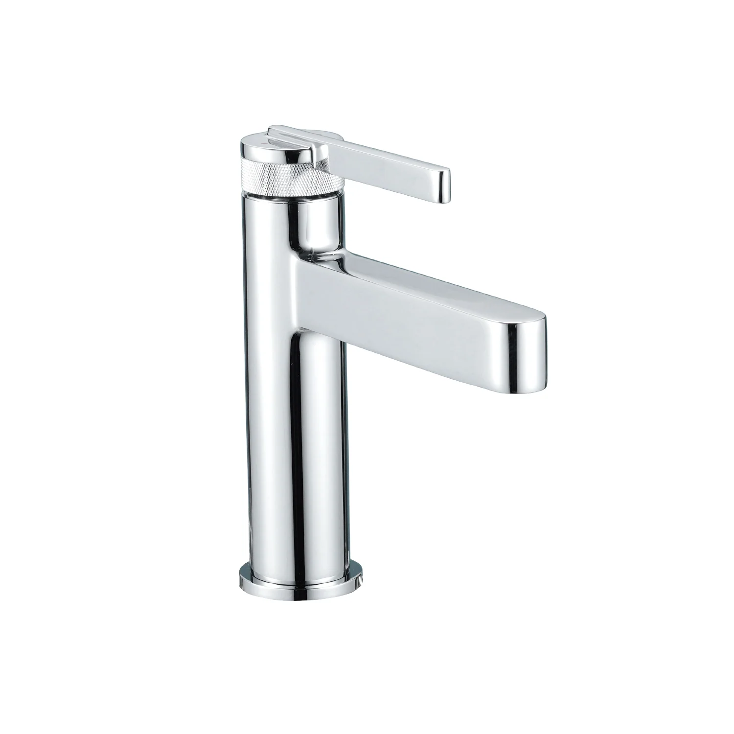 Llave De Lavamanos Individual. Color Cromado. Grifo Para Lavabo. Pluma Agua Fría Y Caliente. Altura De 17.5Cm. Garantía De Por Vida. - Image 2