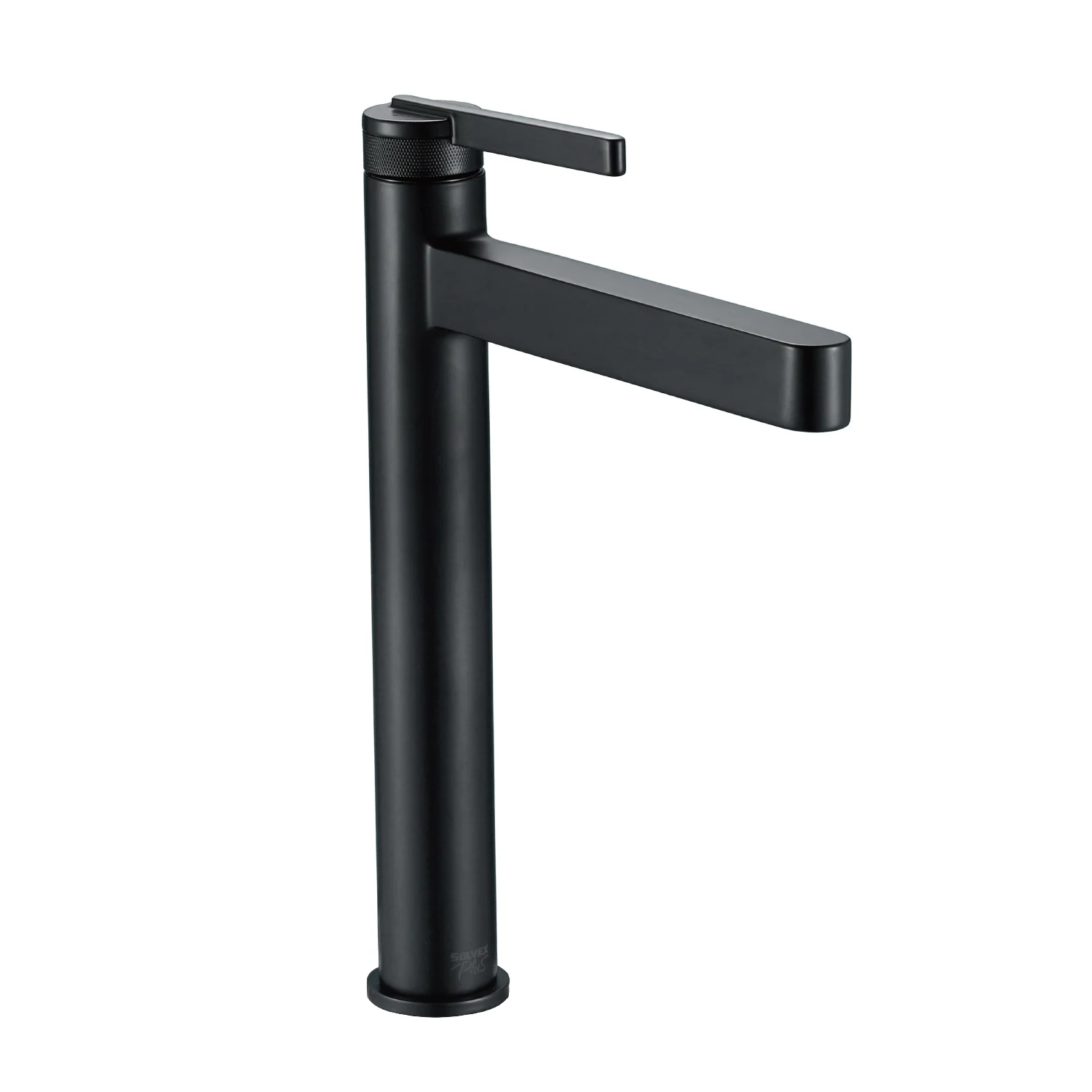 Llave De Lavamanos Individual. Color Negro. Grifo Para Lavamanos. Pluma Agua Fría Y Caliente. Altura De 30Cm. Garantía De Por Vida. - Image 2