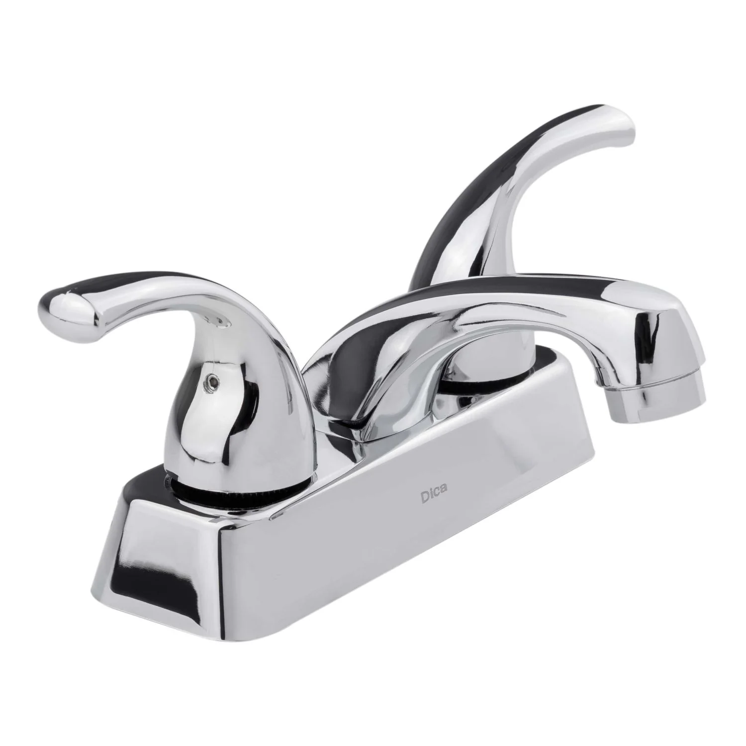 Llave Mezcladora 4" Para Lavamanos Con Cubierta Y Manerales De Palanca - Image 2