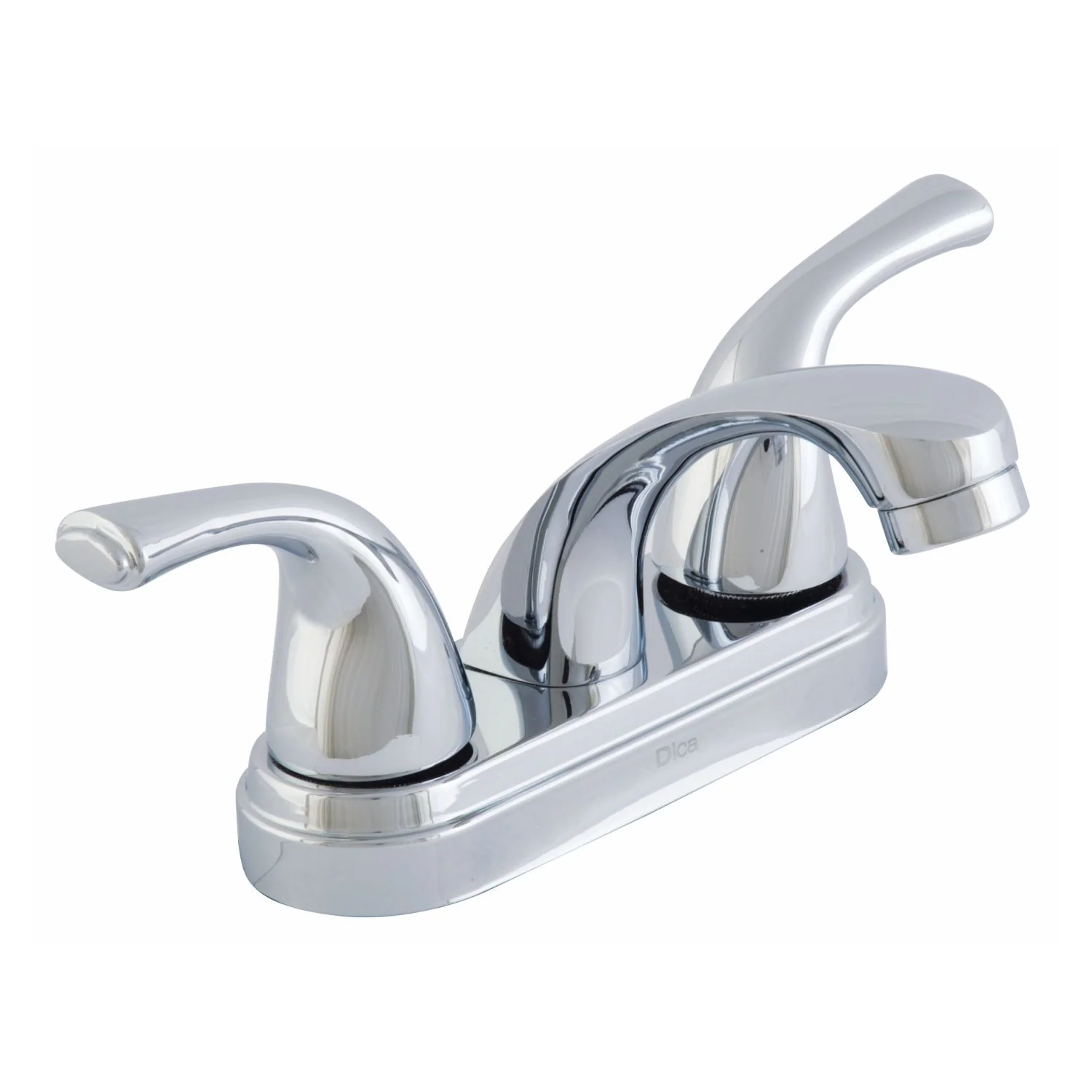 Llave Mezcladora 4" Para Lavamanos Con Cubierta Y Manerales De Palanca - Image 2