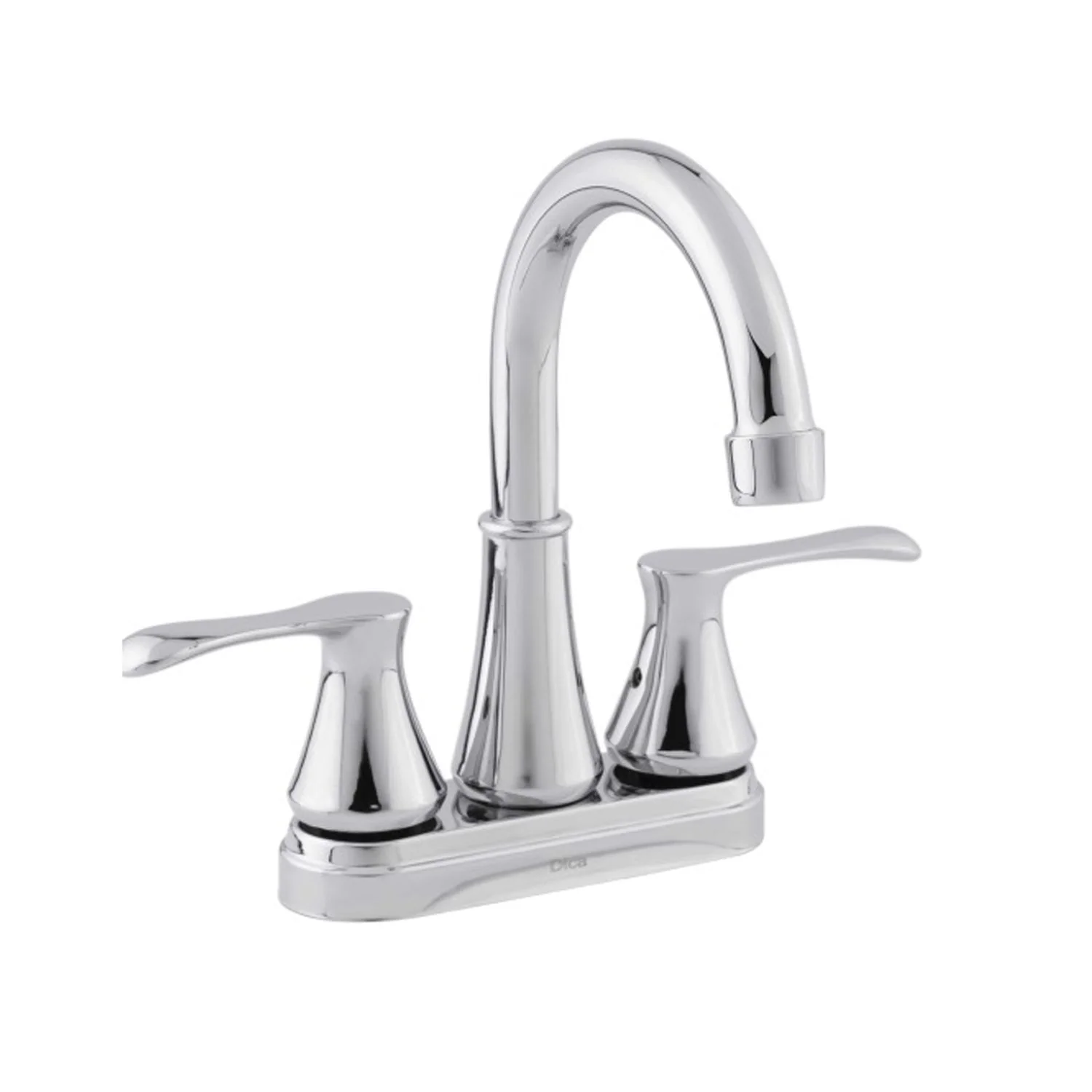 Llave Mezcladora Ecológica De 4" Para Lavamanos Tipo Bar Con Cubierta Y Manerales - Image 2
