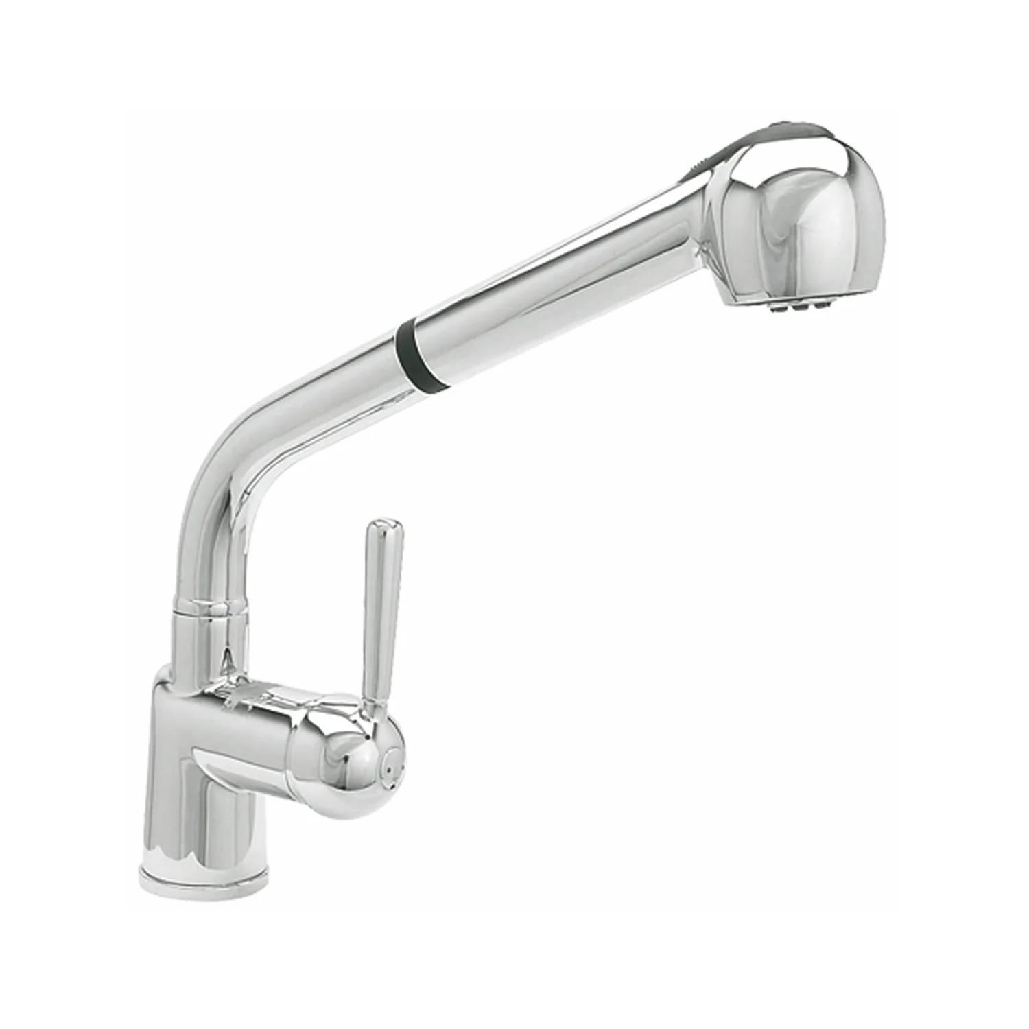 Llave Monomando Para Fregador Con Nariz Retráctil Incluye Mangueras - Image 2