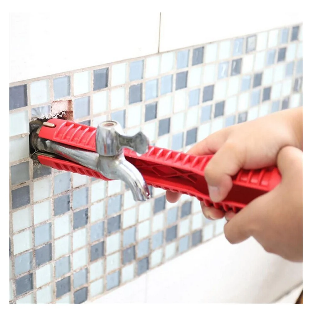 Llave Plomero Para Griferia Multifuncional Para Girar Tuercas Y Tuberias De Dificil Acceso Para Tubos De Abasto Y Fregadores - Image 5
