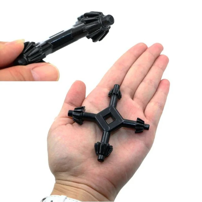 Llave Universal Para Taladros De 4 Vías, Tamaños 1/2" 9/16" 5/8 " 11/16" - Image 2