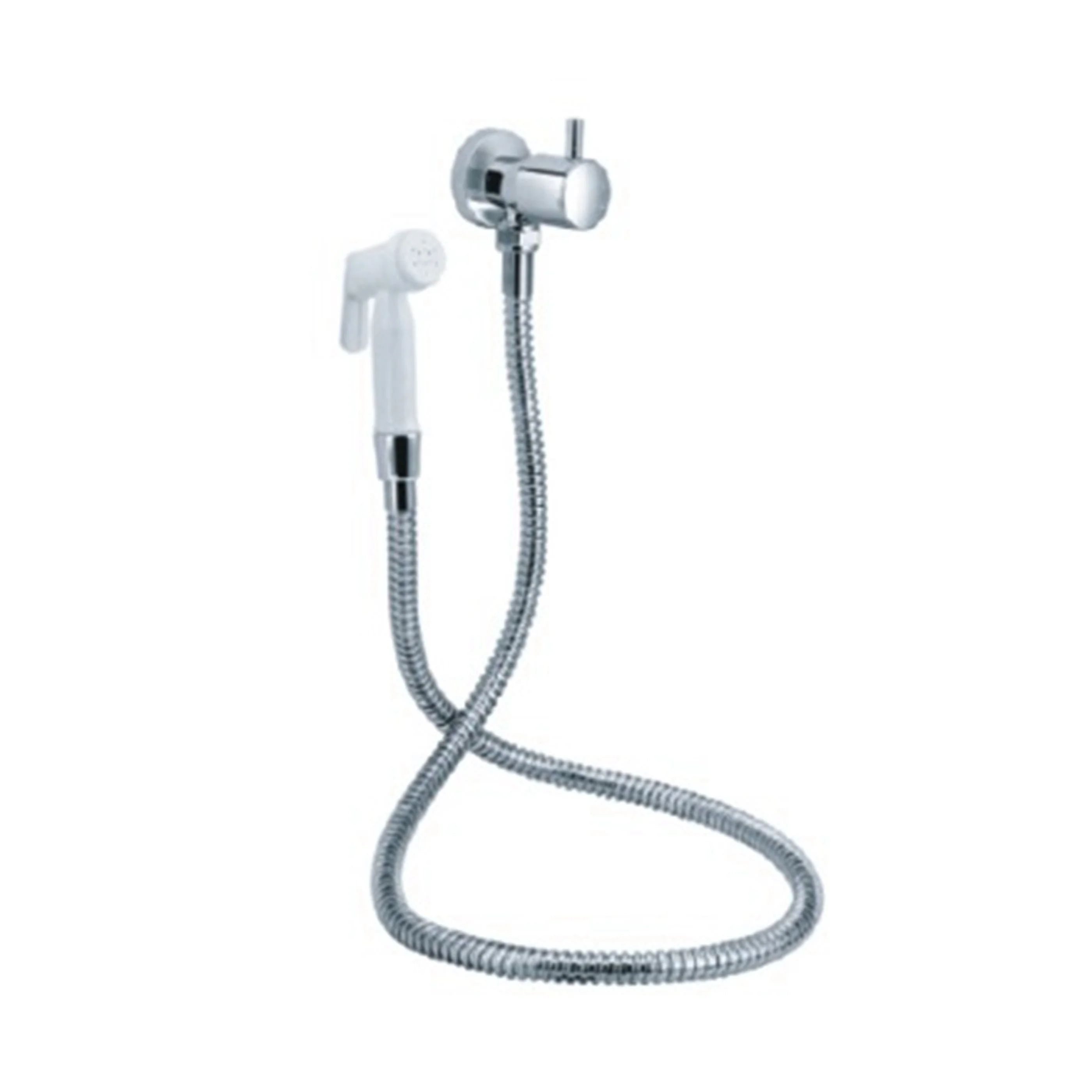 Llave Válvula De Ducha Sanitaria Con Su Manguera. NESSATI.