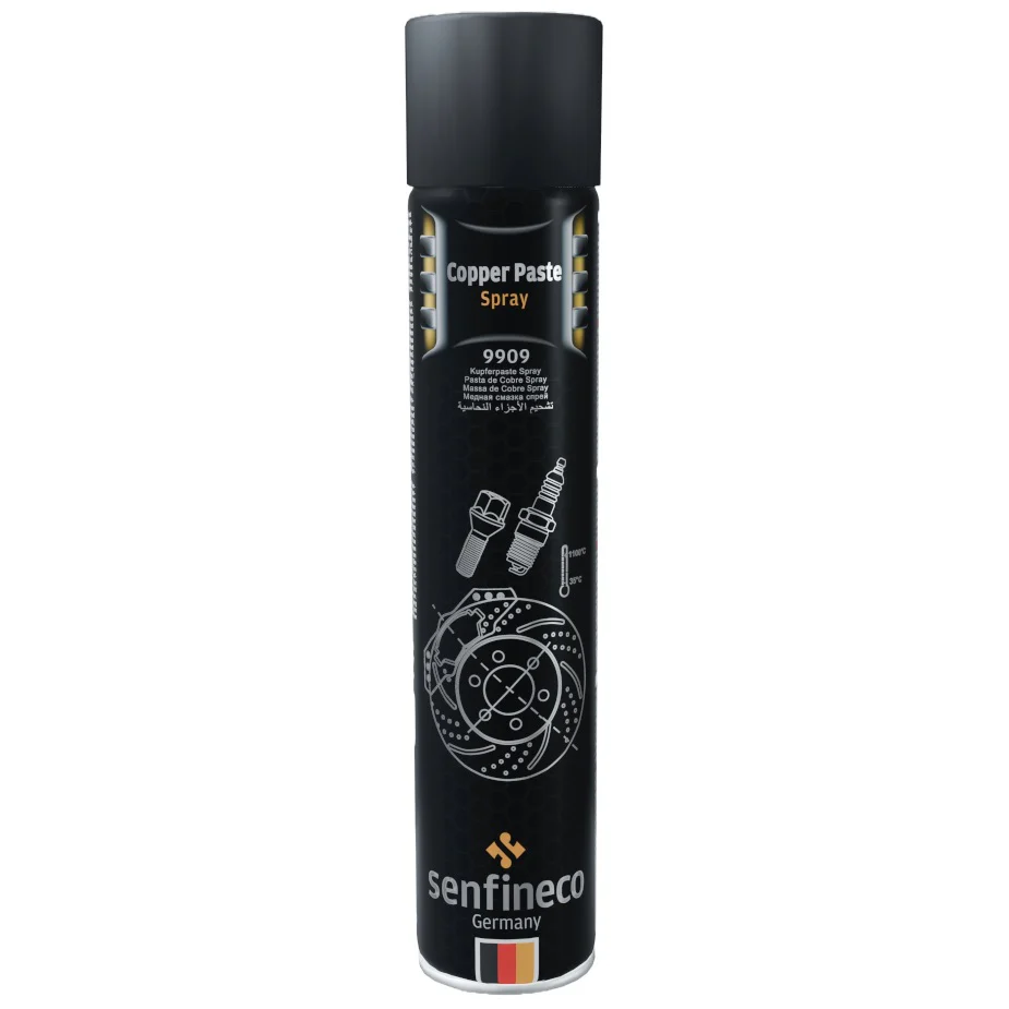 Lubricante Pasta De Cobre En Aerosol 400 Ml. Senfineco Limpiador De Frenos