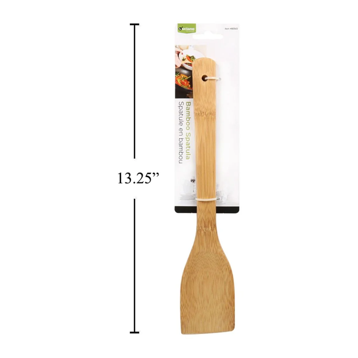 Luciano, Espátula Madera De Bambú De 12 "L - Image 3
