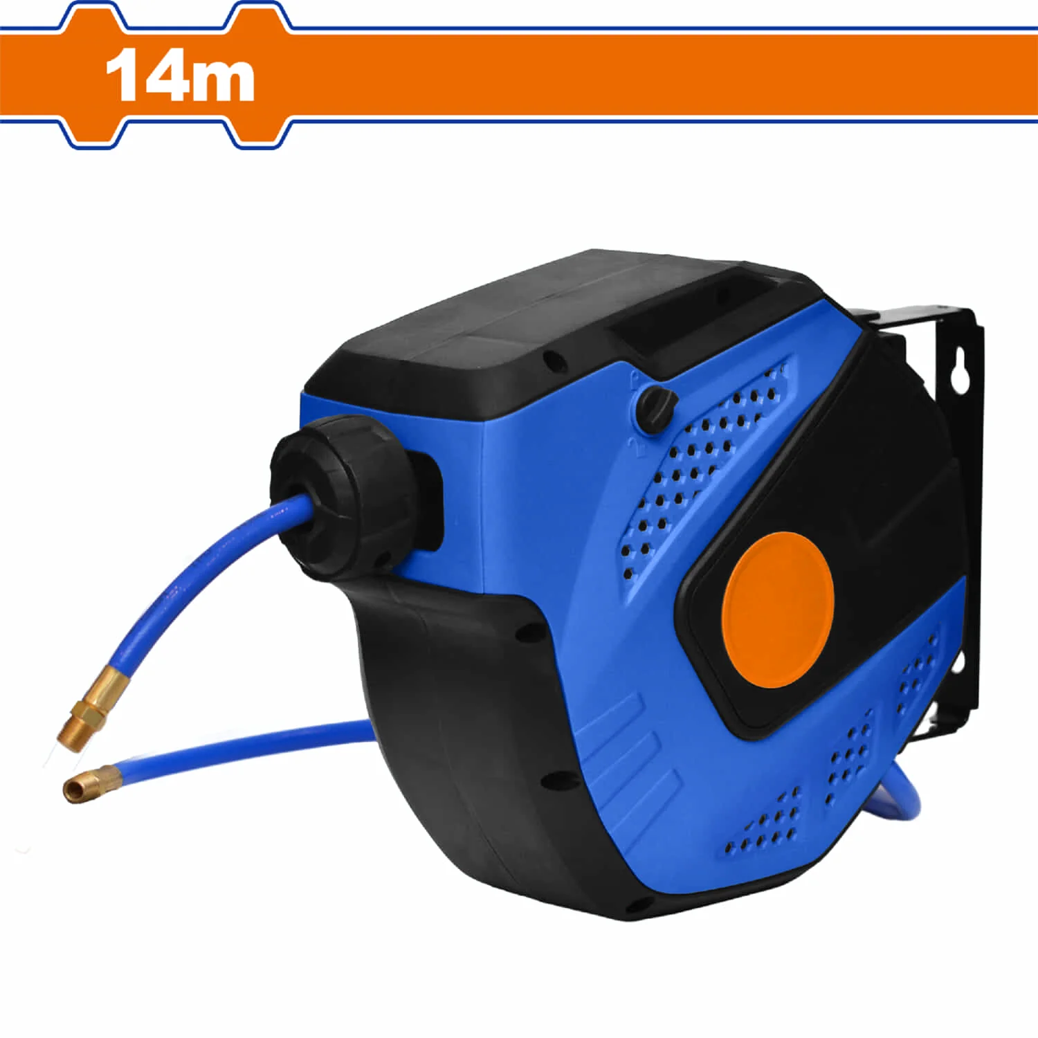 Manguera De Aire Con Carrete Retráctil 14+1M Tamaño: 1/4" 250 Psi