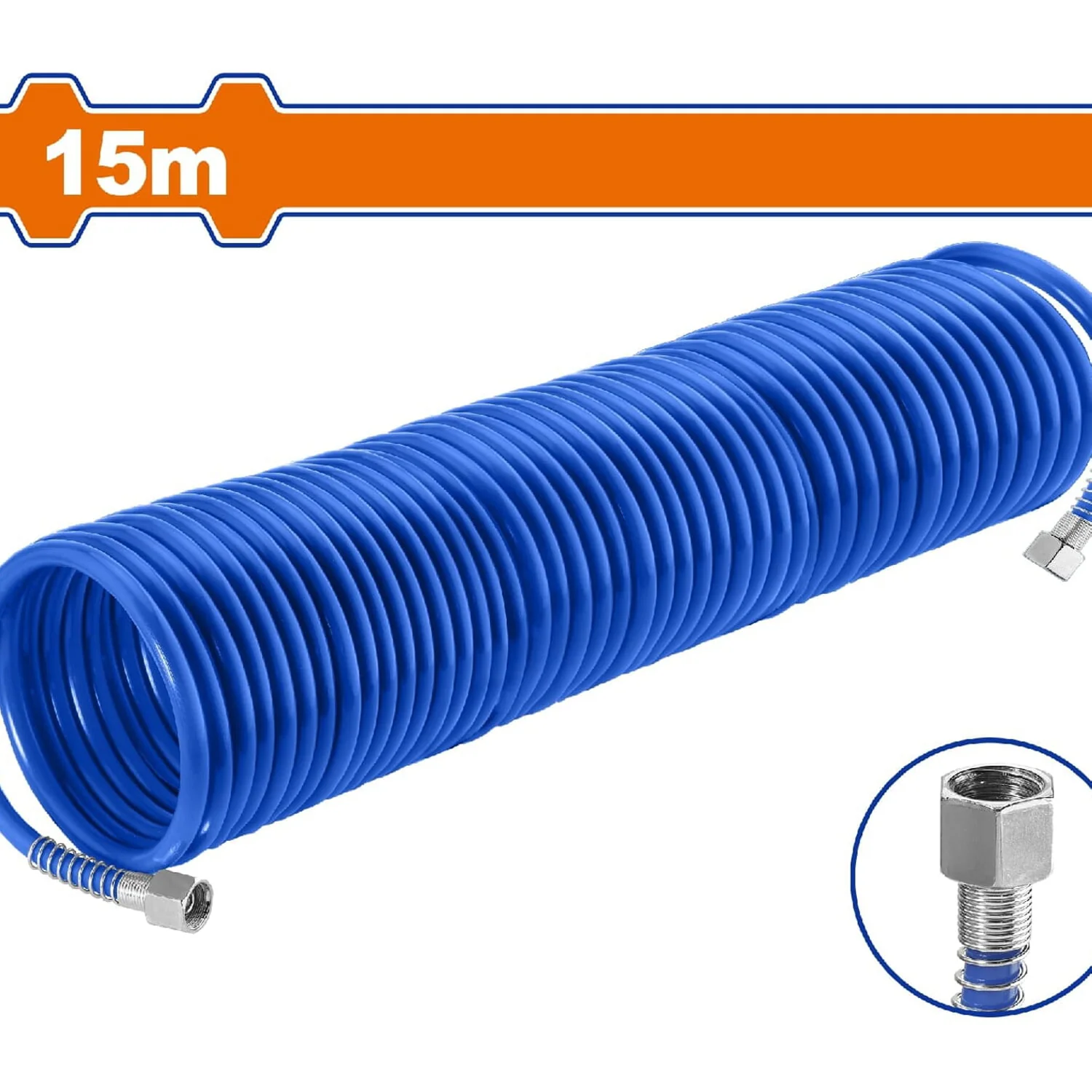 Manguera De Aire De 15M. Diámetro 8Mm. Solo Con Conectores Roscados.  Para Compresor - Image 2