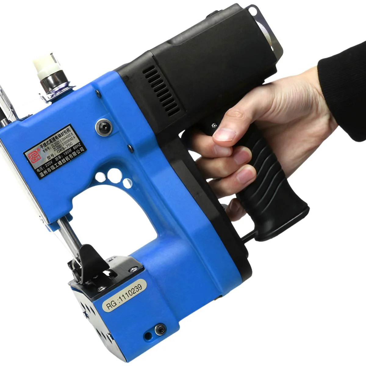 Máquina Cosedora Para Coser Sacos Portátil Industrial 2600RPM. Costura Rápida Para Agro Y Empaque. Con Cortador Automático De Hilo 2X3. Selladora De Bolsas 110V. - Image 4