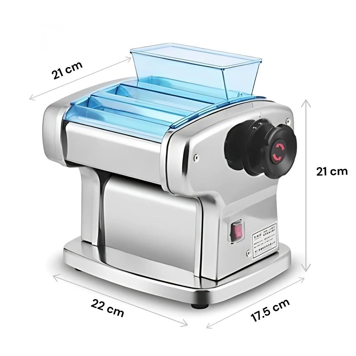 Máquina De Pasta Eléctrica, Hacer Spaguetti Fideos Y Dumplings Raviolis. Casera 110V - Image 4