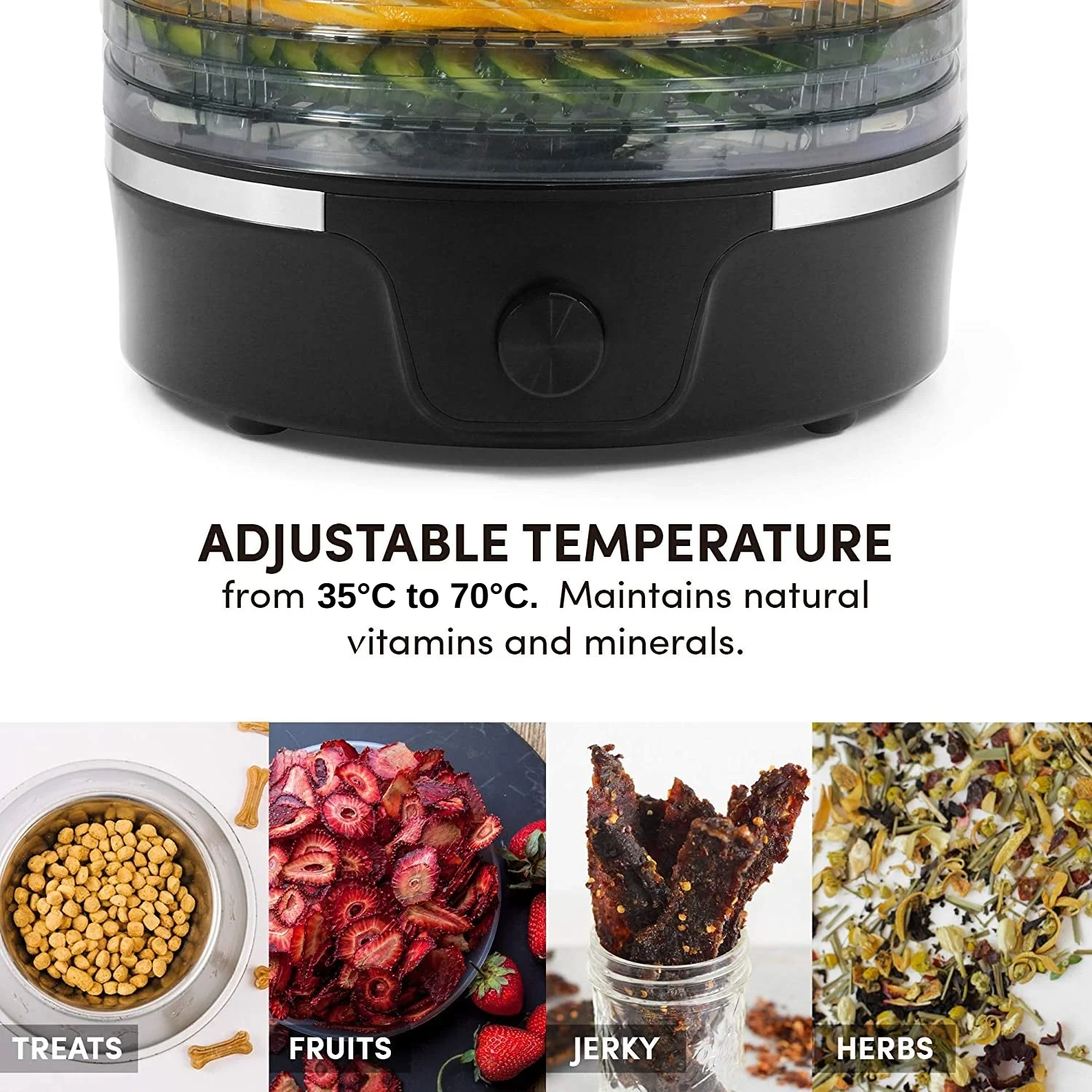 Máquina Deshidratadora Eléctrica De Alimentos, 350W. - Image 4