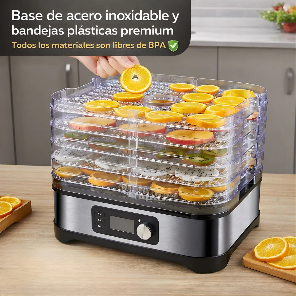 Máquina Deshidratadora Eléctrica De Alimentos 400W. - Image 3