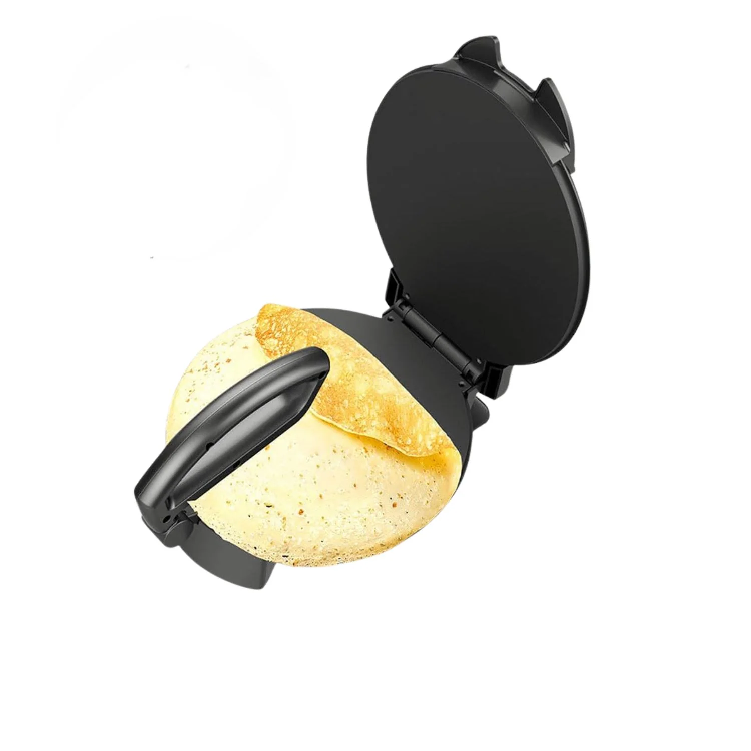Máquina Para Tortillas 1400W Antiadherente De 25Cm Con Cocción Doble 110V /60Hz. Plancha Para Crepes. - Image 2