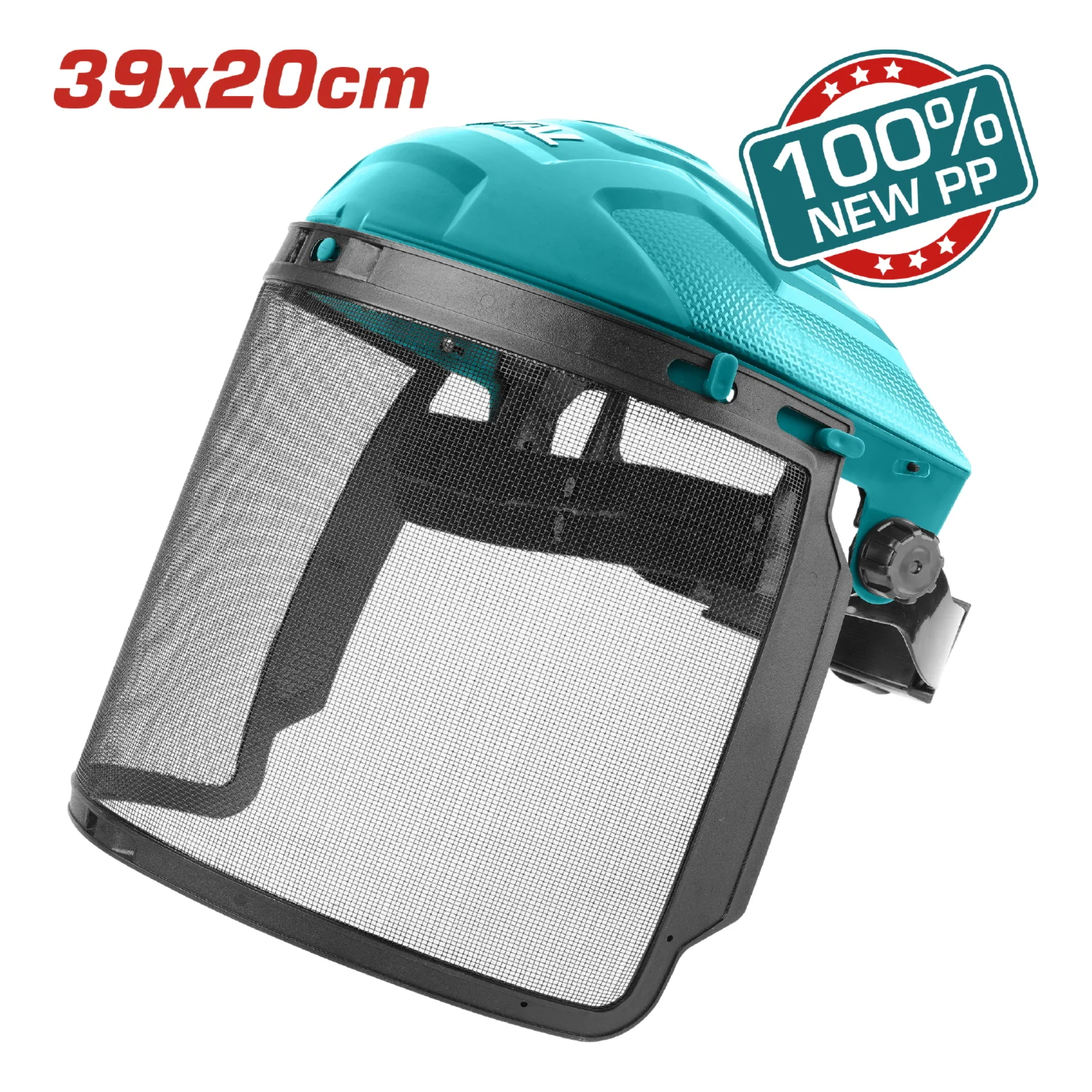 Máscara De Seguridad Con Visera De Malla Para Protección Facial (Naranja) 39X20cm Uso Exterior. Cara - Image 2
