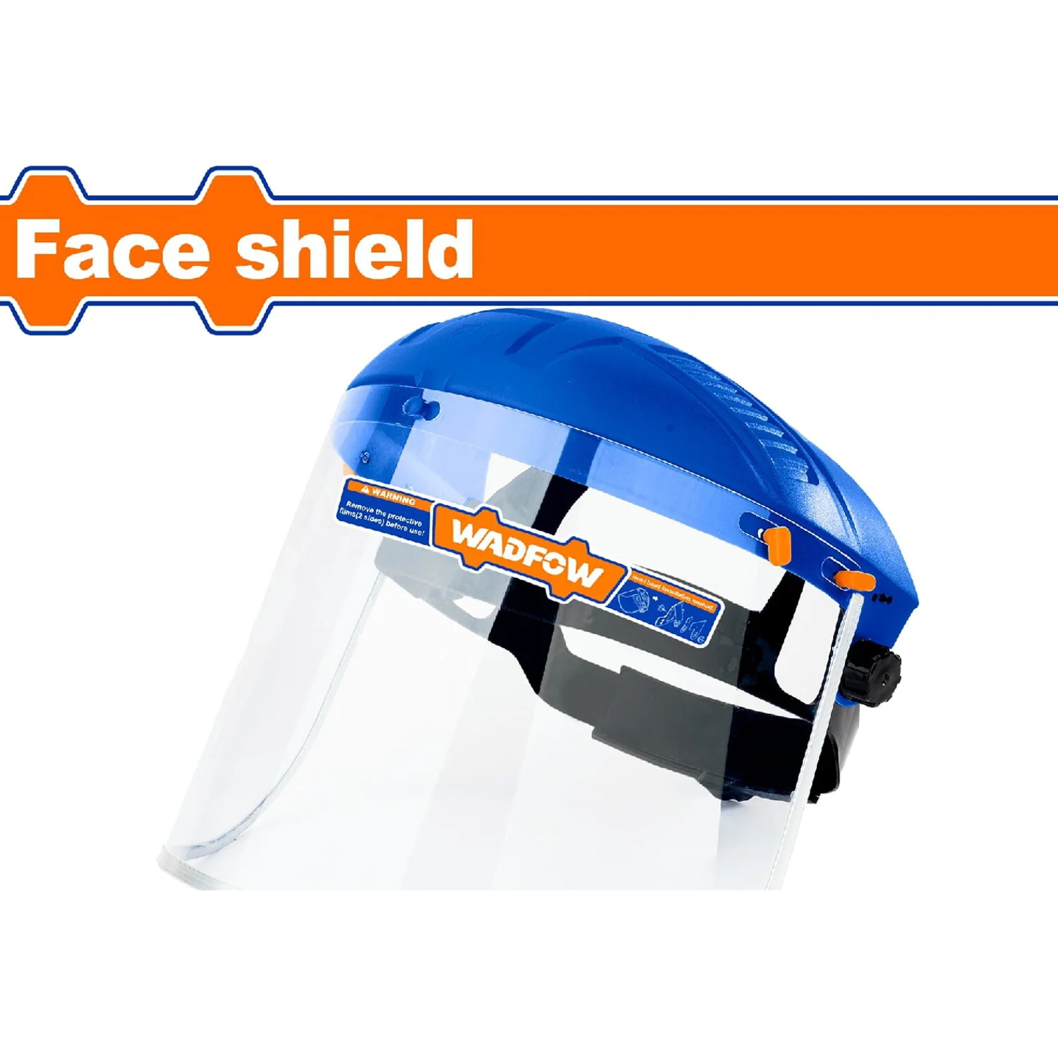 Mascara Facial Protector Transparente Pantalla Para La Cara. Protege Contra Impactos. Ajustable. Visera Face Shield - Image 2