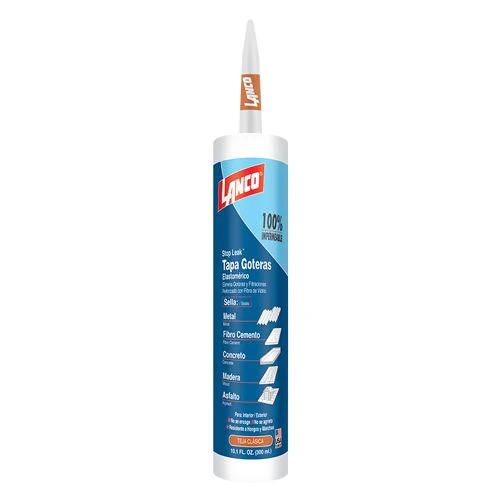 Masilla Impermeabilizante Color Teja 10 Oz. Stop Leak
