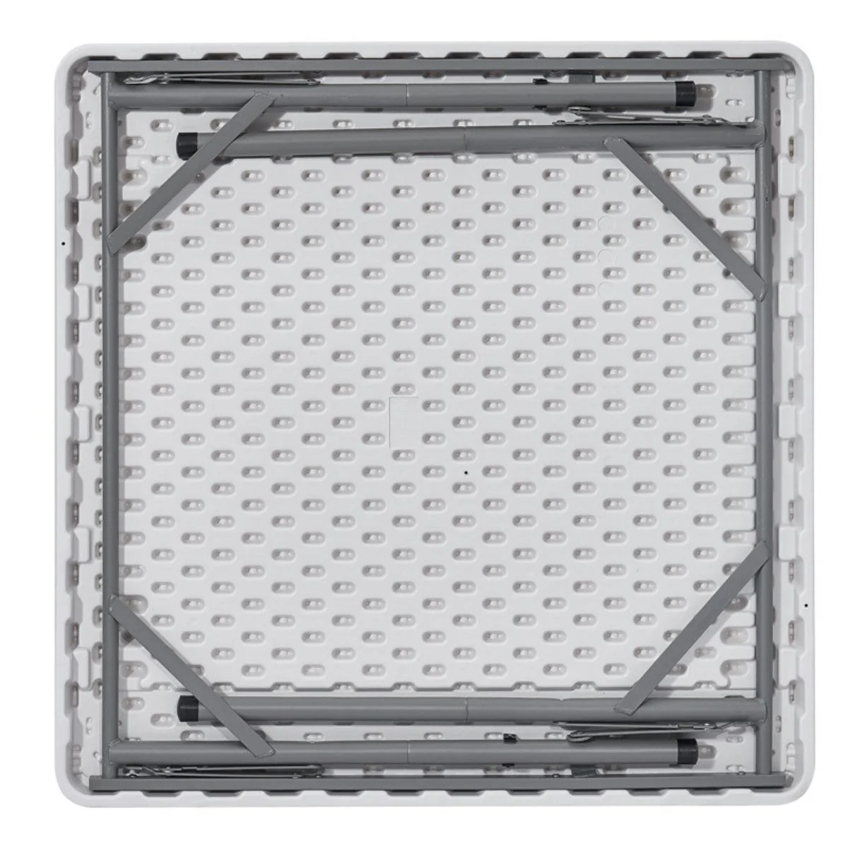Mesa De Juegos Plegable Con Superficie Antideslizante Verde. Mesa De Juego Portátil Con Patas Metálicas Para Cartas Y Juegos De Mesa. (88X88x74cm) - Image 4