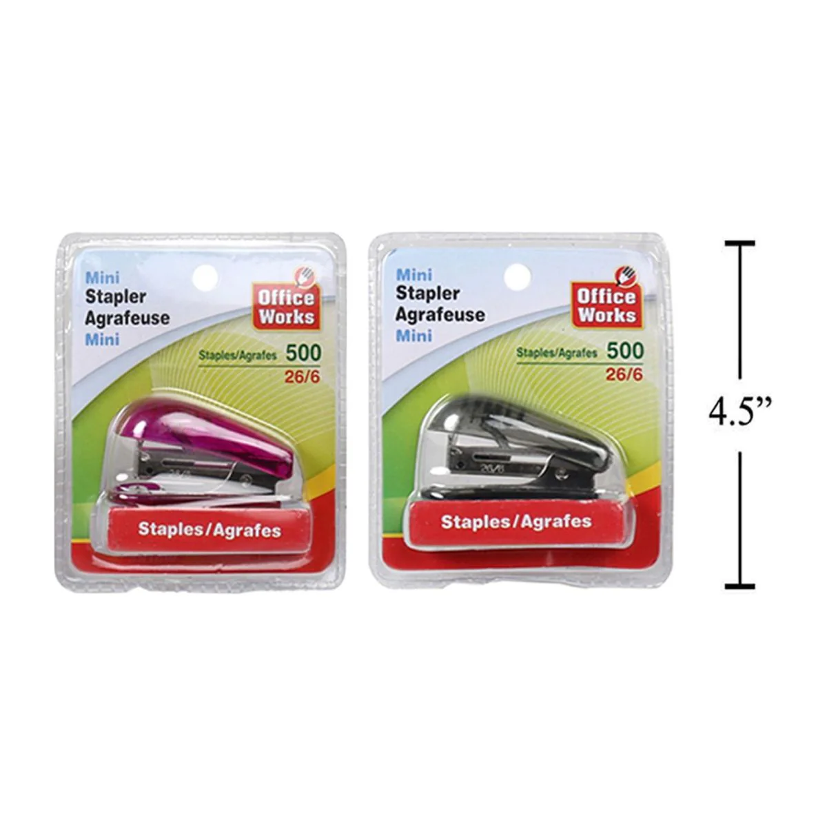 Mini Engrapadora Con 500 Grapas (1Pza) (Viene En Colores Variados Al Azar) - Image 6
