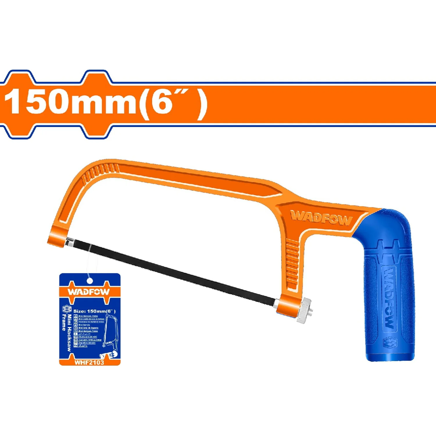 Mini Segueta Industrial Para Metal De 150Mm/6". Cuerpo De Aluminio. Incluye 1 Hoja De Sierra. - Image 2