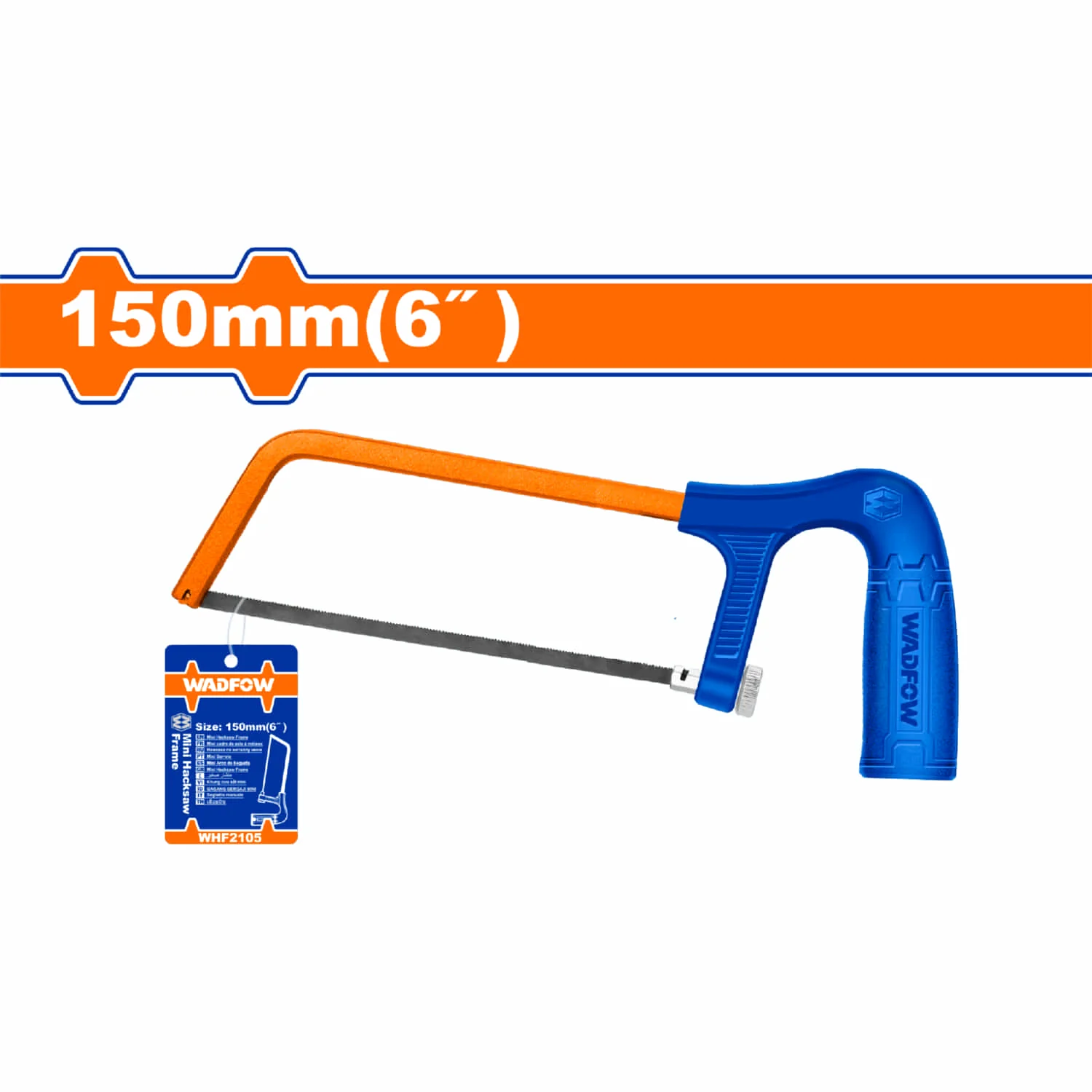 Mini Segueta Industrial Para Metal De 150Mm/6" Para Trabajo Pesado. Incluye 1 Hoja De Sierra.