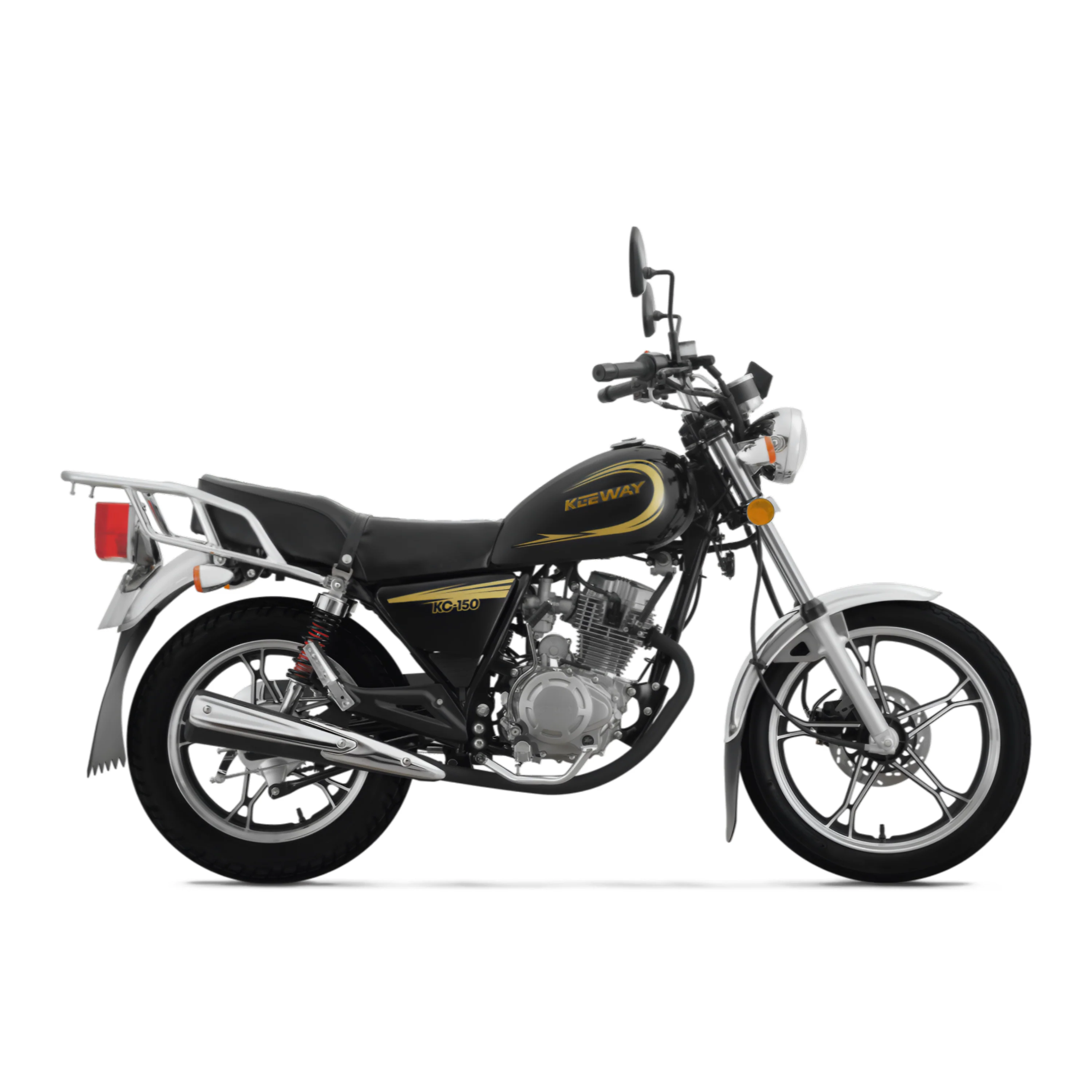 Moto KC150 Keeway Color Negro Motor Monocilindro 4 Tiempos, 2 Válvulas, Tanque 13.5 L. - Image 2