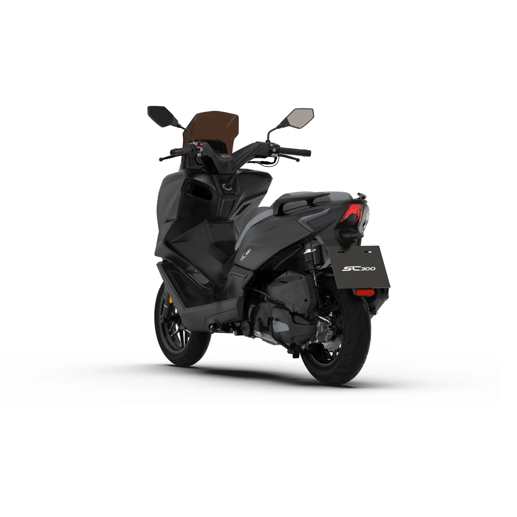 Moto Scooter SC300 Morbidelli Color Negro Mate Motor Monocilindro 4 Tiempos, 4 Válvulas, Tanque 11L Automática - Image 3