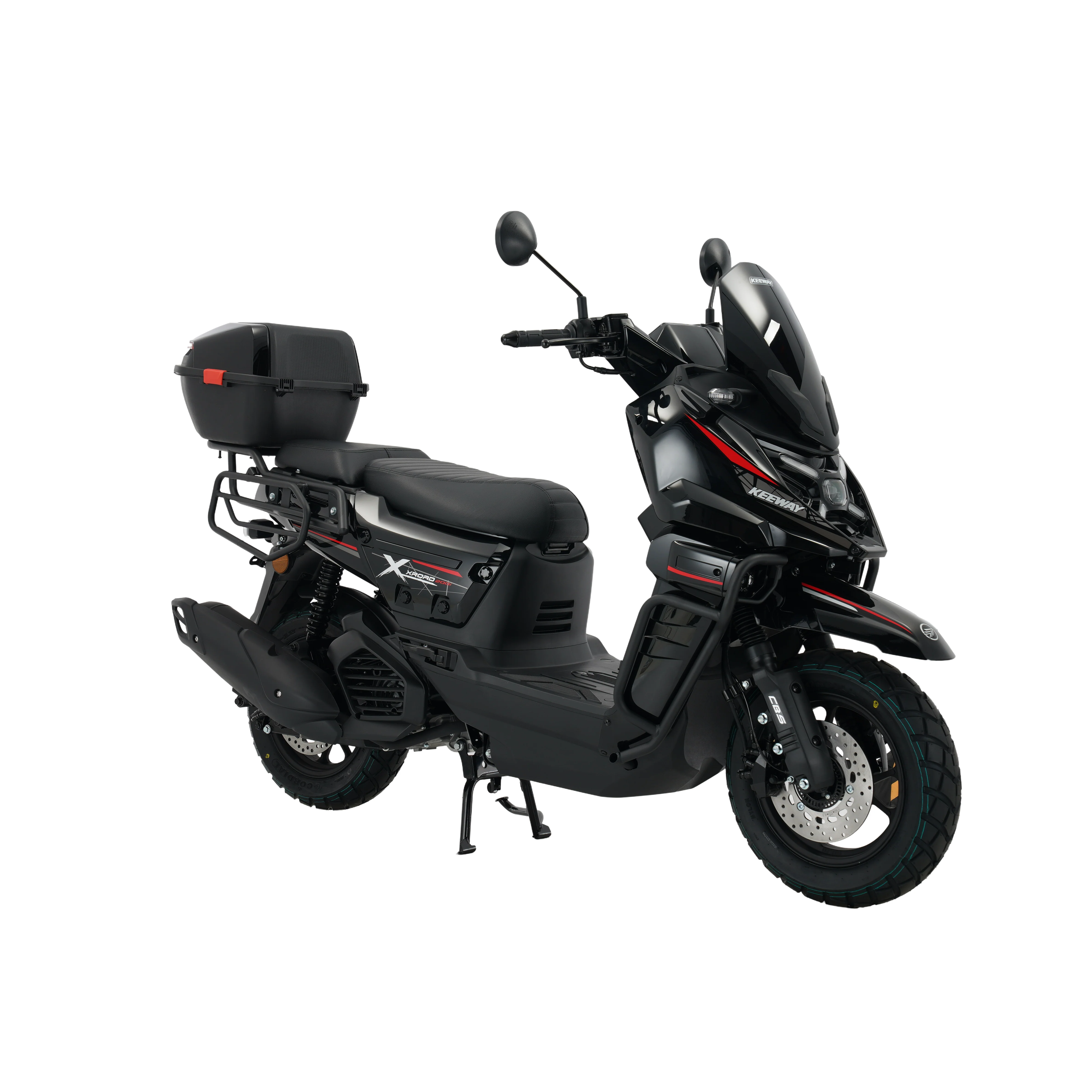 Moto Scooter XROAD 200 Keeway Color Negro Motor Monocilindro 4 Tiempos, 2 Válvulas, Tanque 7.5 Automática. - Image 2