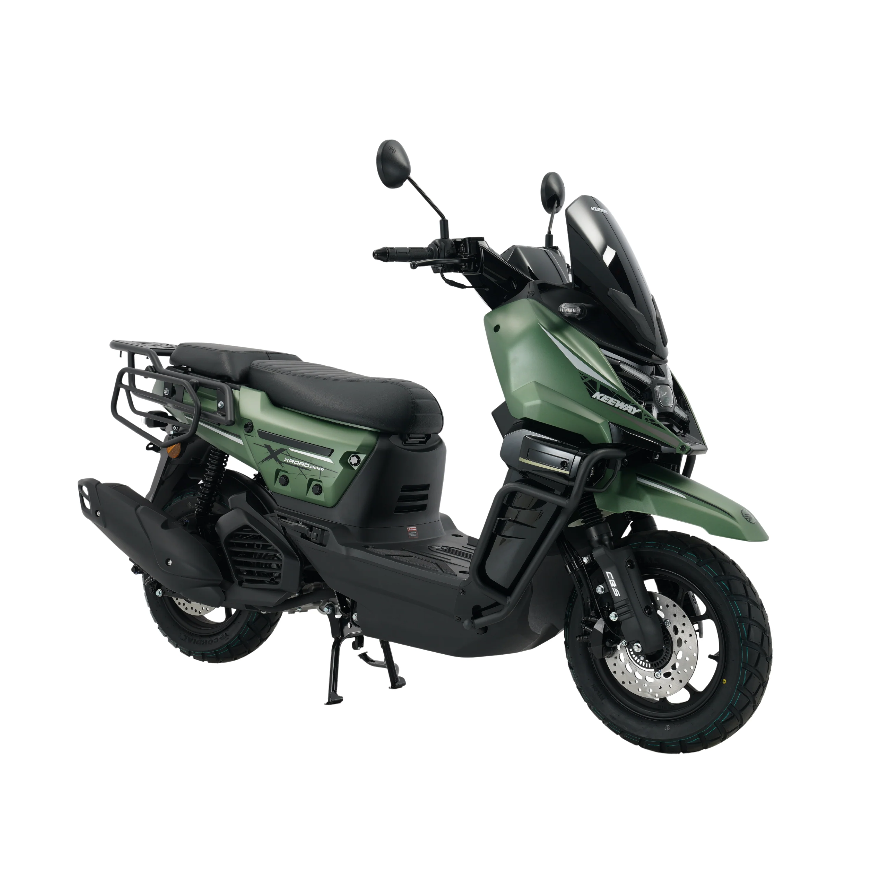 Moto Scooter XROAD 200 Keeway Color Verde Motor Monocilindro 4 Tiempos, 2 Válvulas, Tanque 7.5 Automática. - Image 2