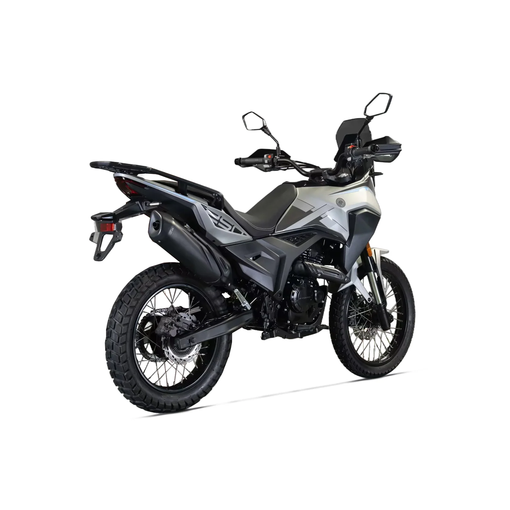 Moto T250X Morbidelli Color Gris Motor Monocilindro 4 Tiempos, 4 Válvulas, Tanque 11L - Image 3