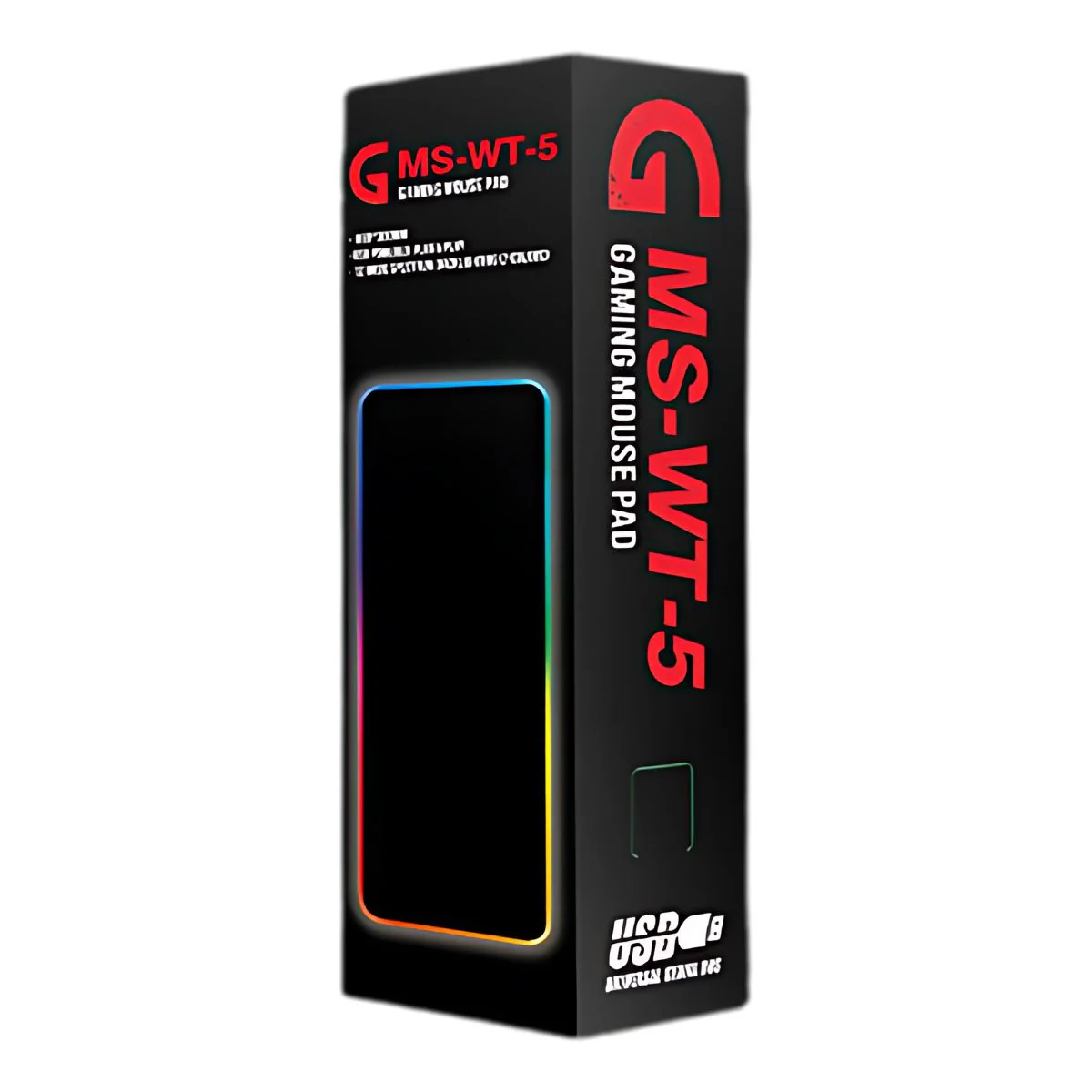 Mouse Pad Gamer RGB XL (400X800 Mm) Con Iluminación Multicolor Y Base Antideslizante. Alfombrilla Gaming. - Image 6