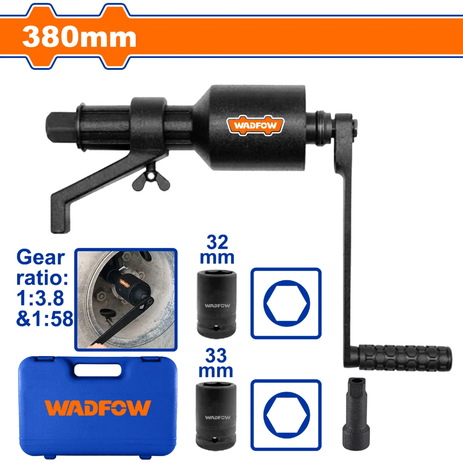 Multiplicador De Torque De 1" Ratio 1:58 - 1:3.8 Ideal Para Camiones Y Mulas. Fuerza - Image 2