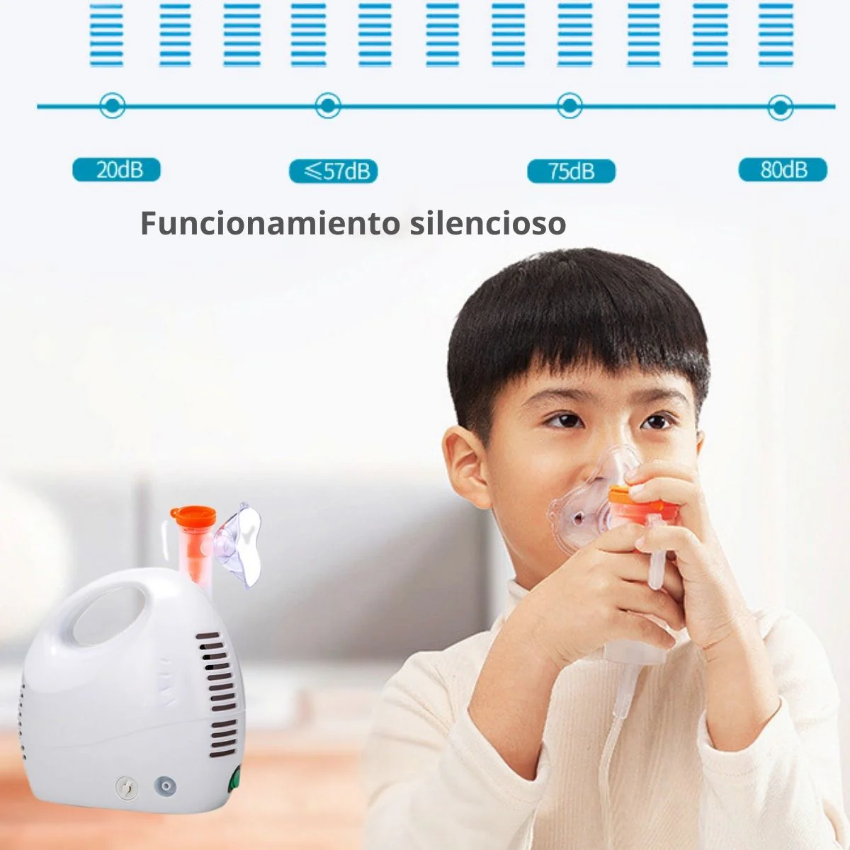 Nebulizador Para Terapia Respiratoria Ideal Para Niños Y Adultos. - Image 3