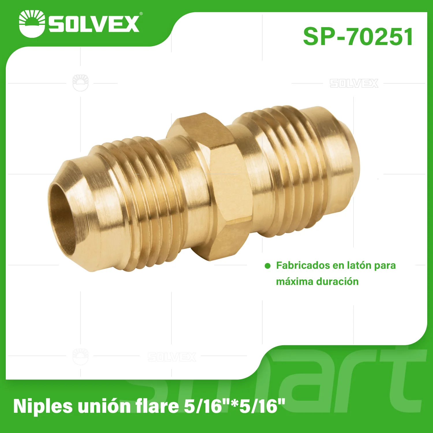 Niples Unión Flare De Latón. Conectores Para Gas Y Plomería. - Image 2