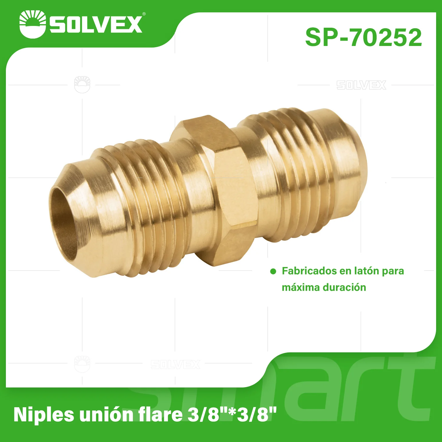 Niples Unión Flare De Latón. Conectores Para Gas Y Plomería. - Image 3