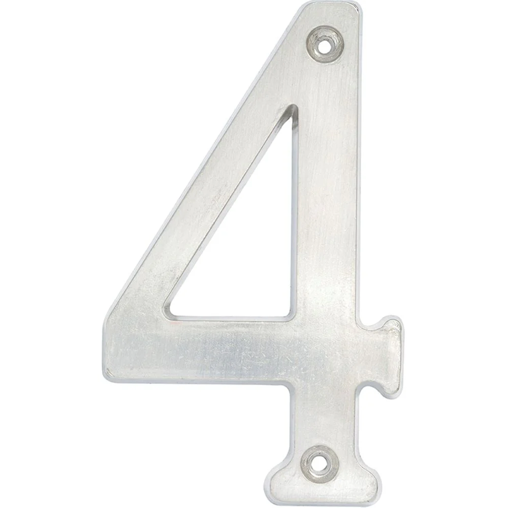 Numero 4 Slim 4" Cromo Satinado Lock - Image 2