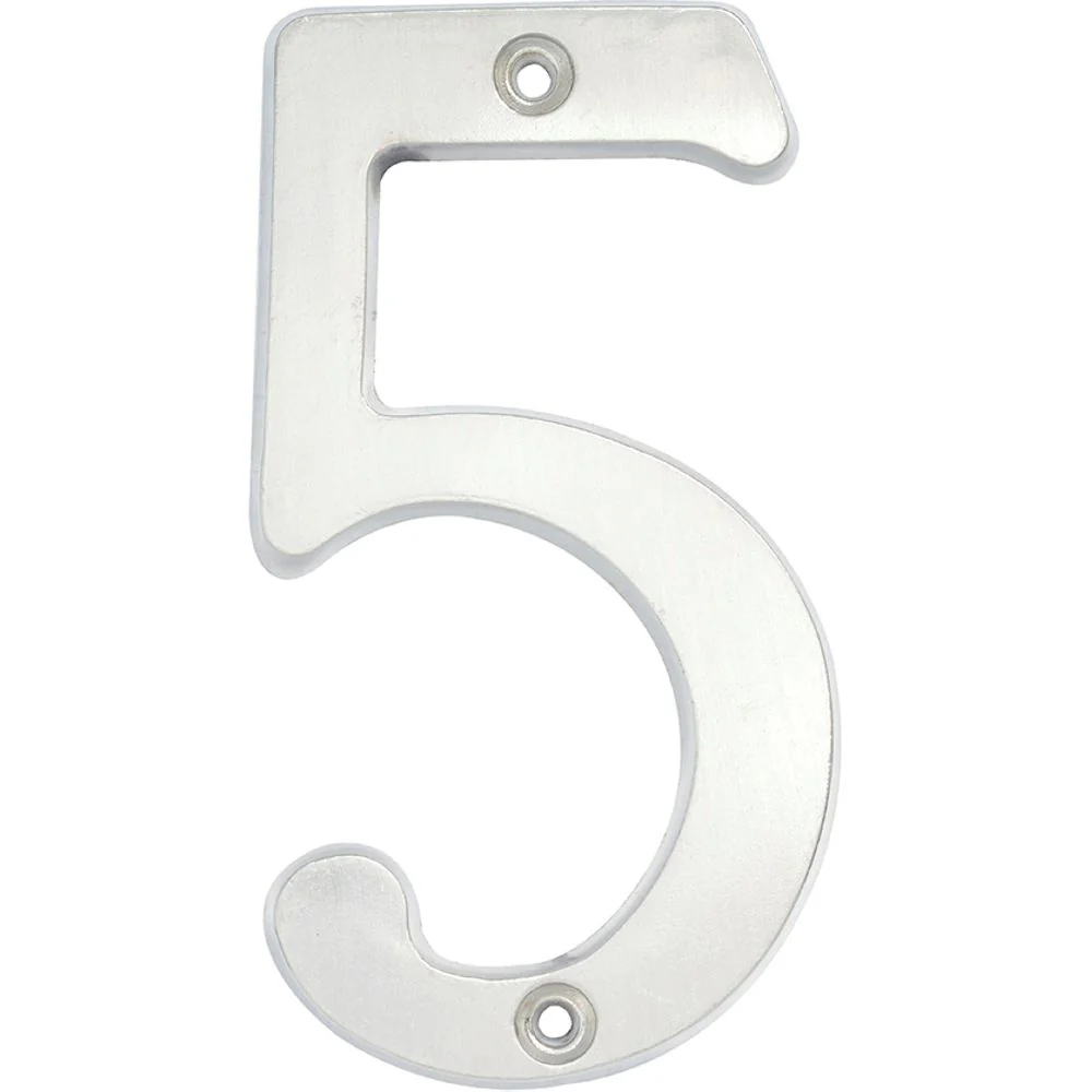 Numero 5 Slim 4" Cromo Satinado Lock - Image 3