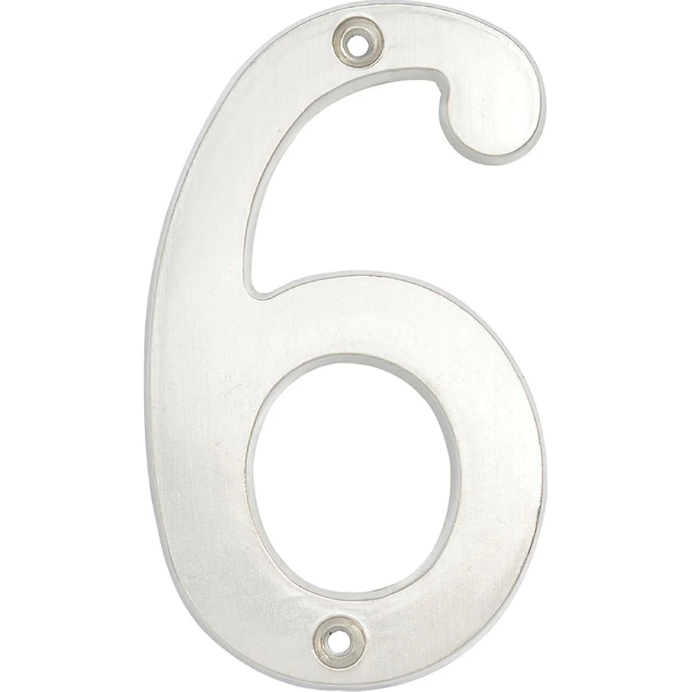 Numero 6 Slim 4" Cromo Satinado Lock - Image 2